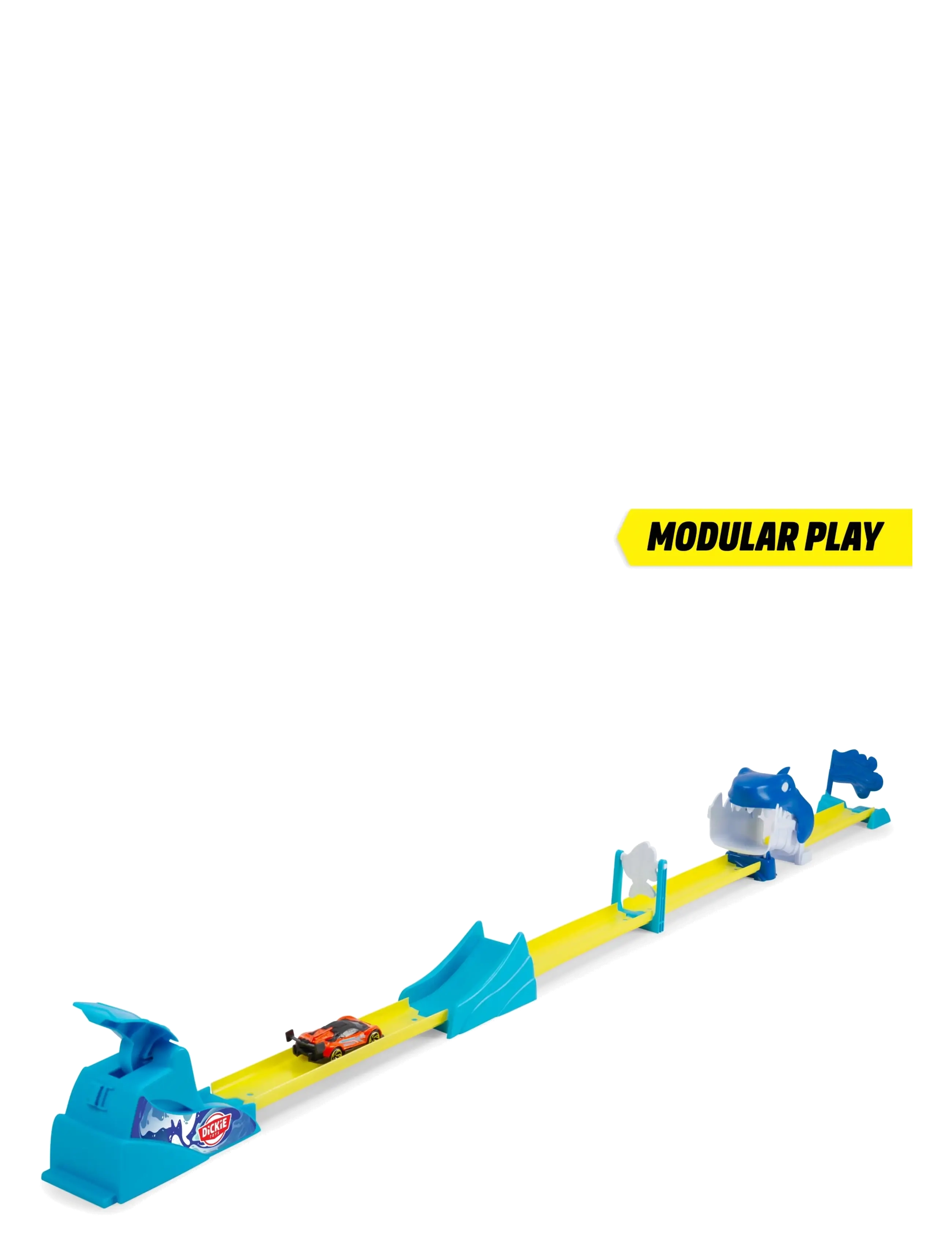 Dickie Toys - Dickie Toys Shark Launcher Track Set - racerbaner - multi coloured - 4