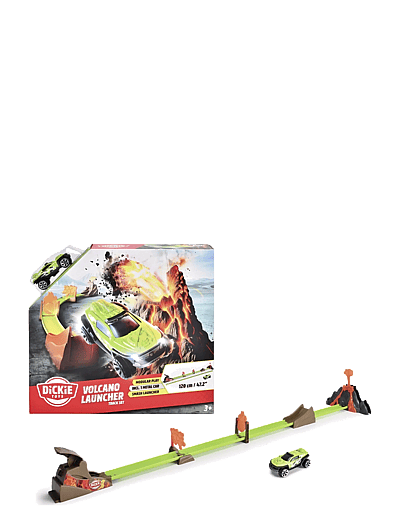 Dickie Toys Dickie Toys Volcano Launcher Track Set - Rennbahnen - ORANGE / green