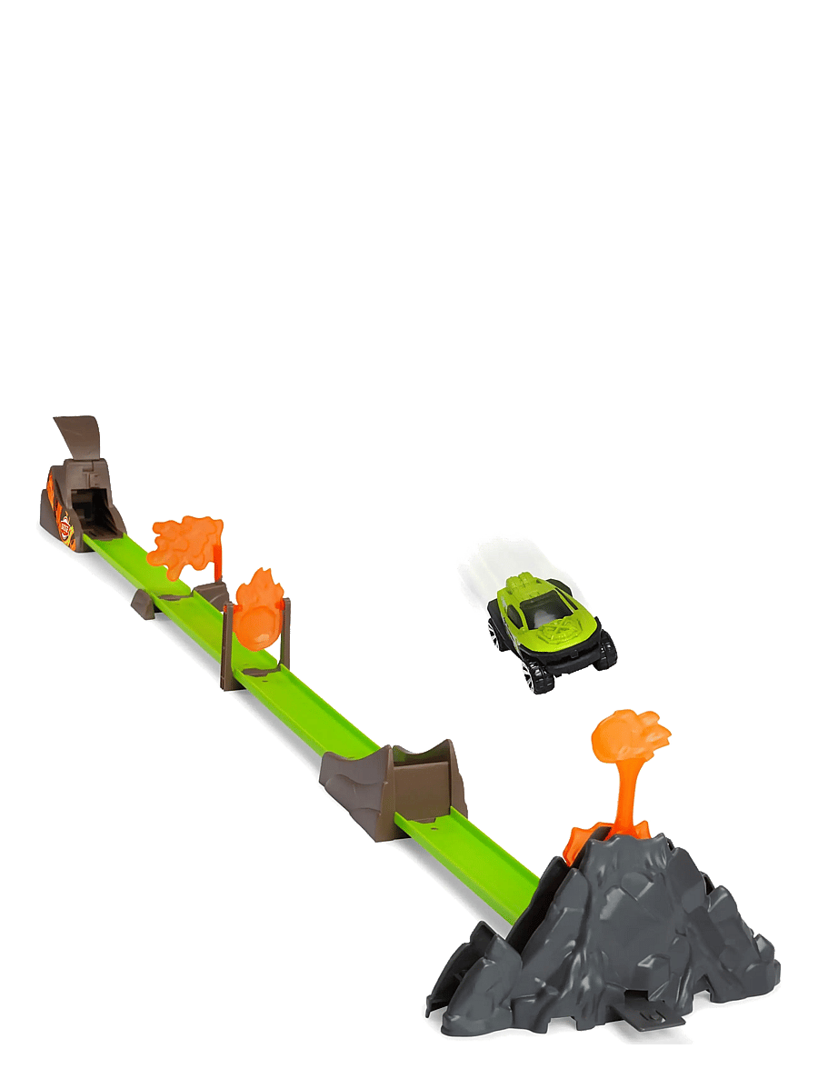Dickie Toys - Dickie Toys Volcano Launcher Track Set - rennbahnen - orange - 3