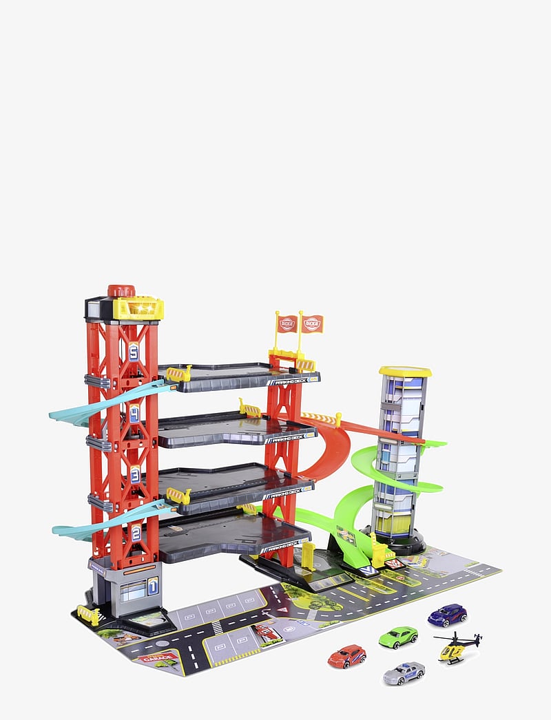 Dickie Toys - Dickie Toys Parkeringshus med 4 Bilar - sõidukite garaažid - multi coloured - 1