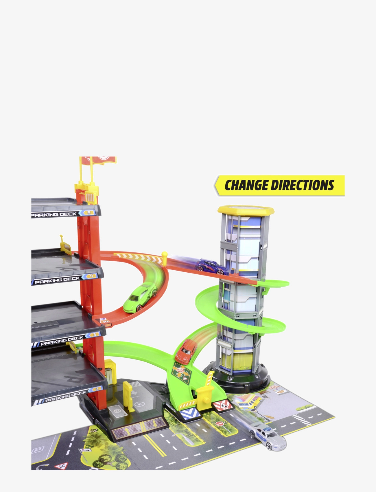 Dickie Toys - Dickie Toys Parkeringshus med 4 Bilar - garages pour véhicules - multi coloured - 5