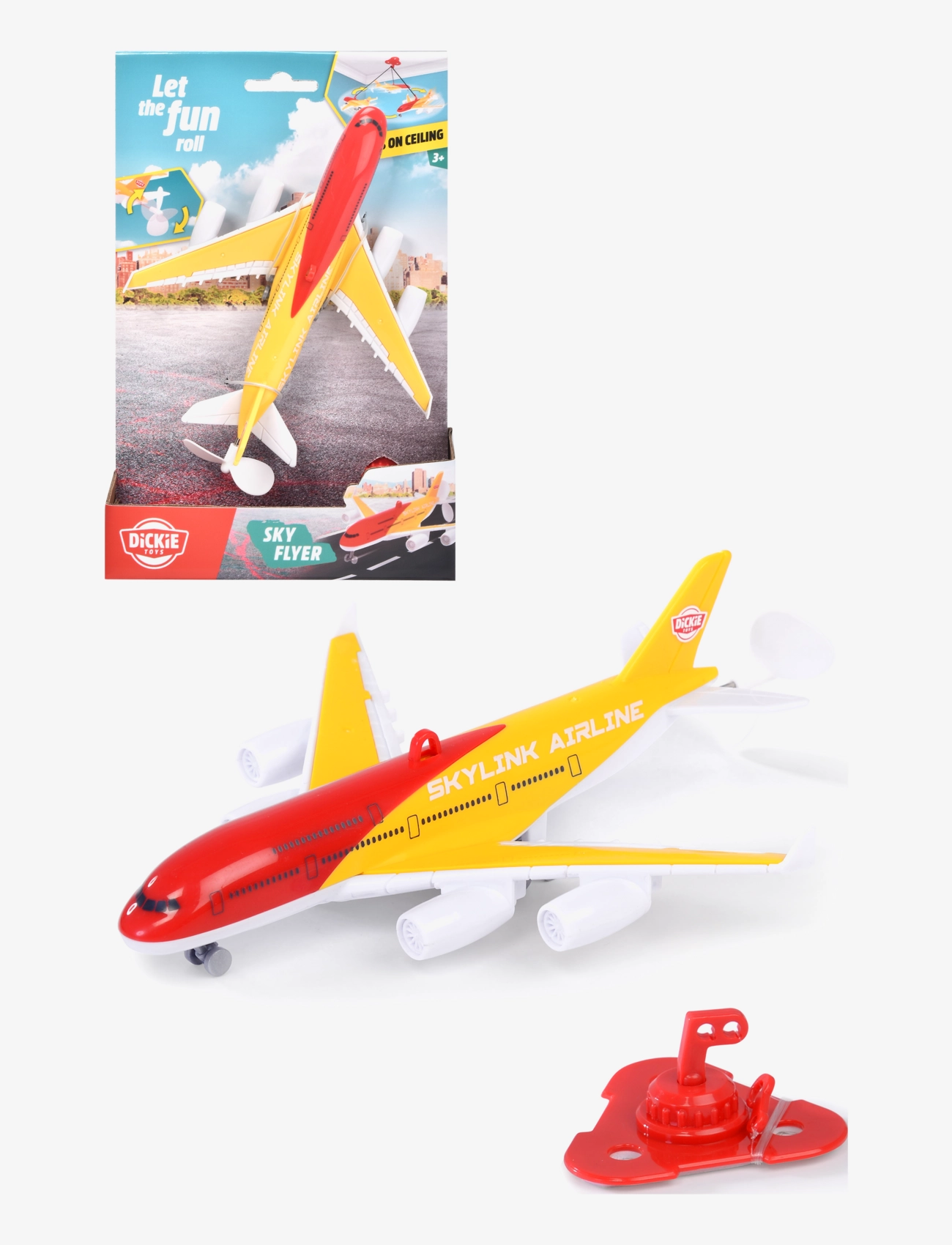 Dickie Spielzeug Sky Flyer, One Size, Toy Vehicles, Mehrfarbig/gemustert - Planes, Kinder