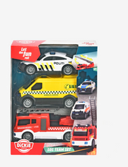Dickie Toys - Dickie Toys Norwegian Emergency Vehicles, 3 Pieces Set - paloautot - multi coloured - 2
