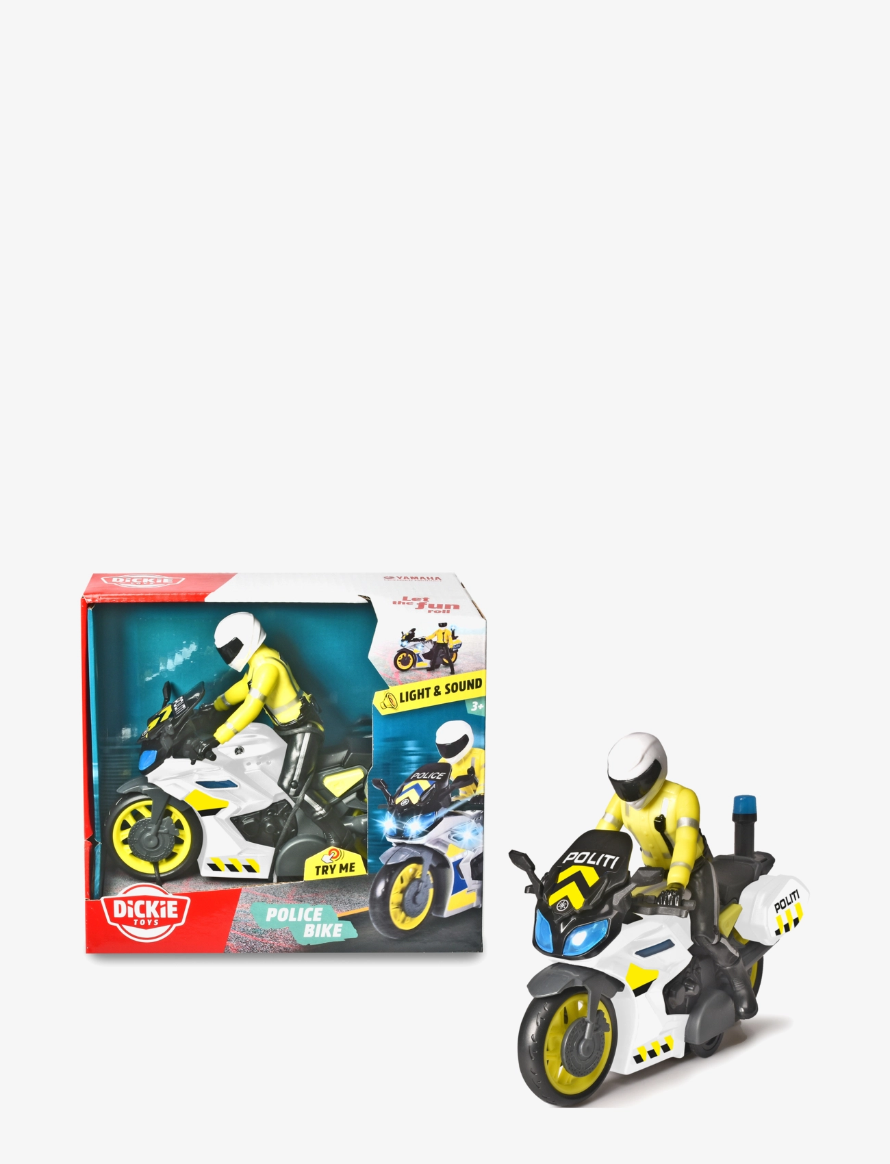 Dickie Toys Police Bike No, Børn, Toy Cars & Køretøj, Multi/mønstret, Str: ONE SIZE