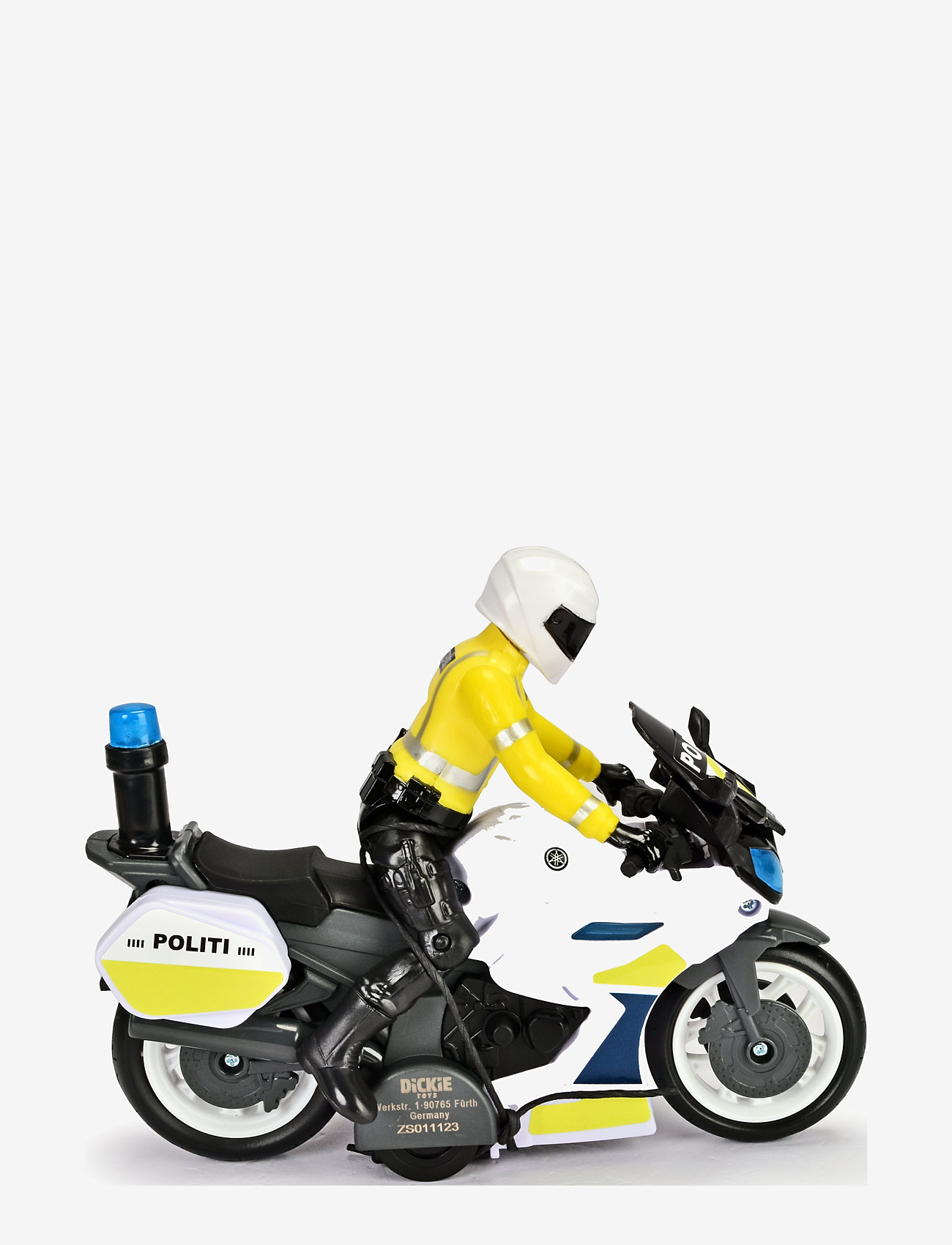 Dickie Toys - Dickie Toys Danish Yamaha Police Motorcycle - politibiler - multi coloured - 4