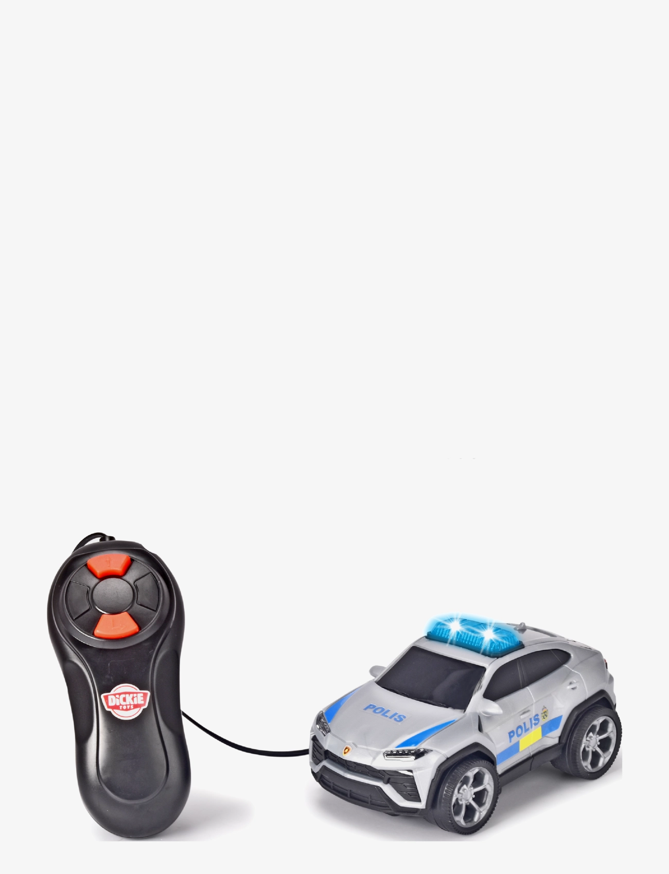 Dickie Toys Swedish Lamborghini Urus Police Car, Børn, Remote Controlled Legetøj, Multi/mønstret, Str: ONE SIZE