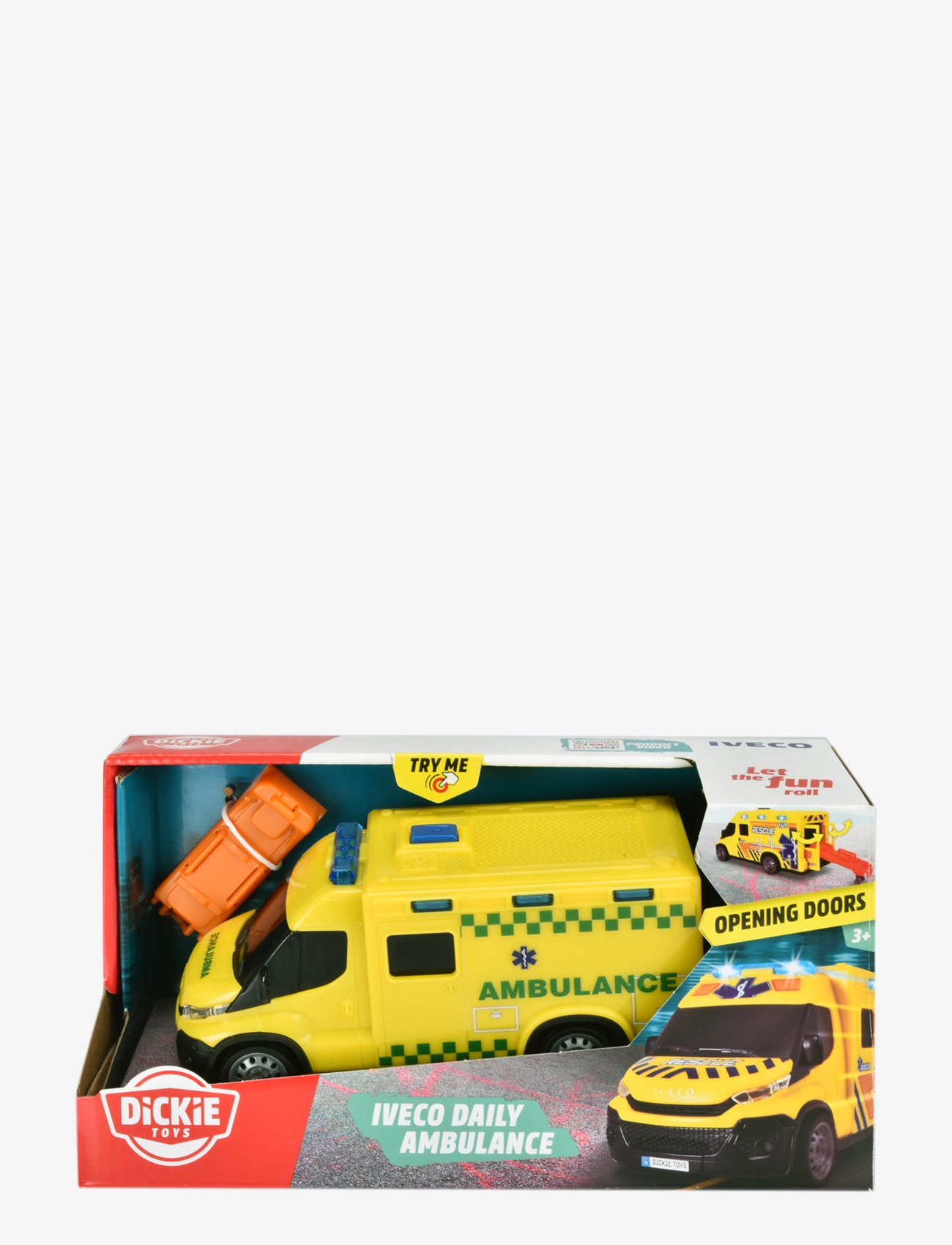 Dickie Toys - Dickie Toys Iveco Daily Ambulans - krankenwagen - yellow - 2
