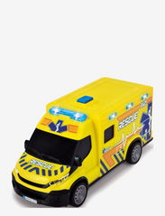 Dickie Toys - Iveco Daily Ambulance - laveste priser - yellow - 0
