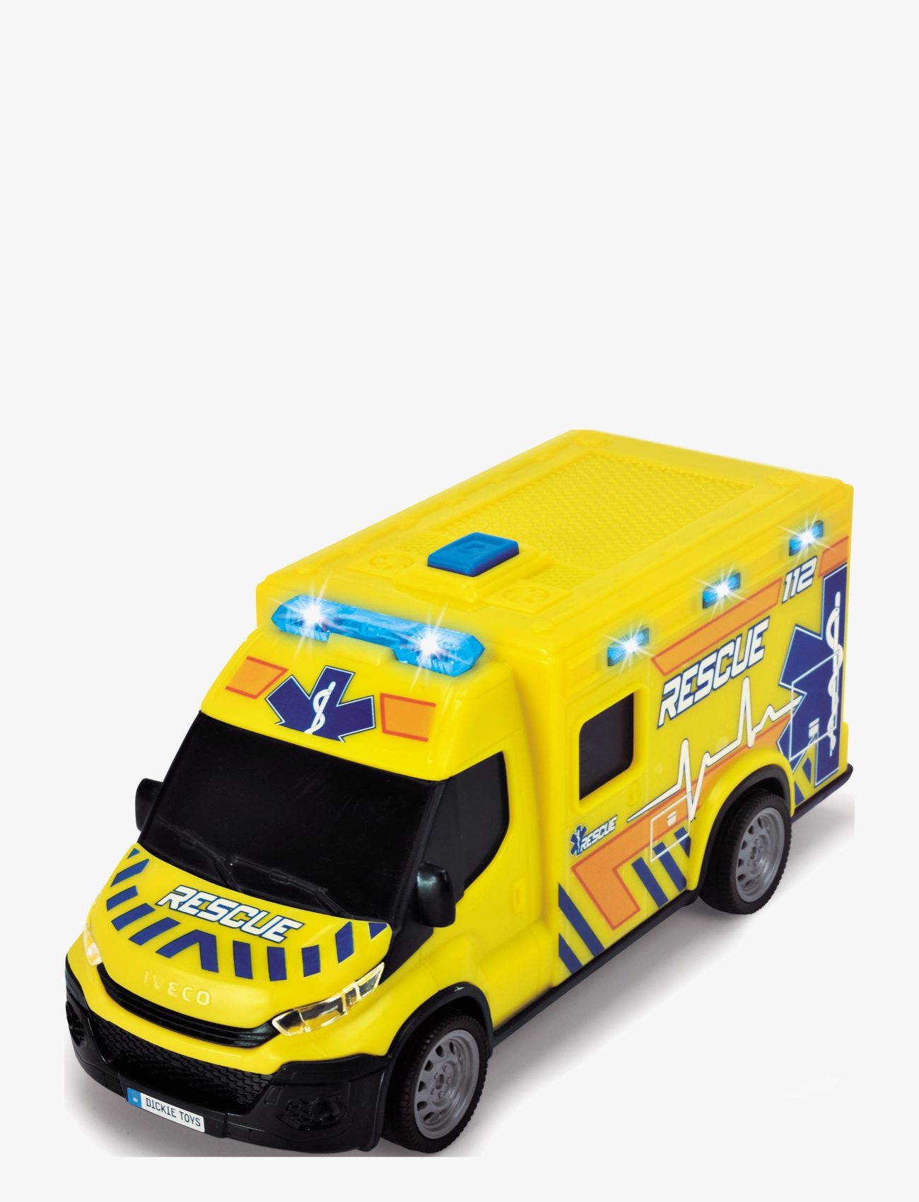 Dickie Toys Iveco Daily Ambulans - YELLOW