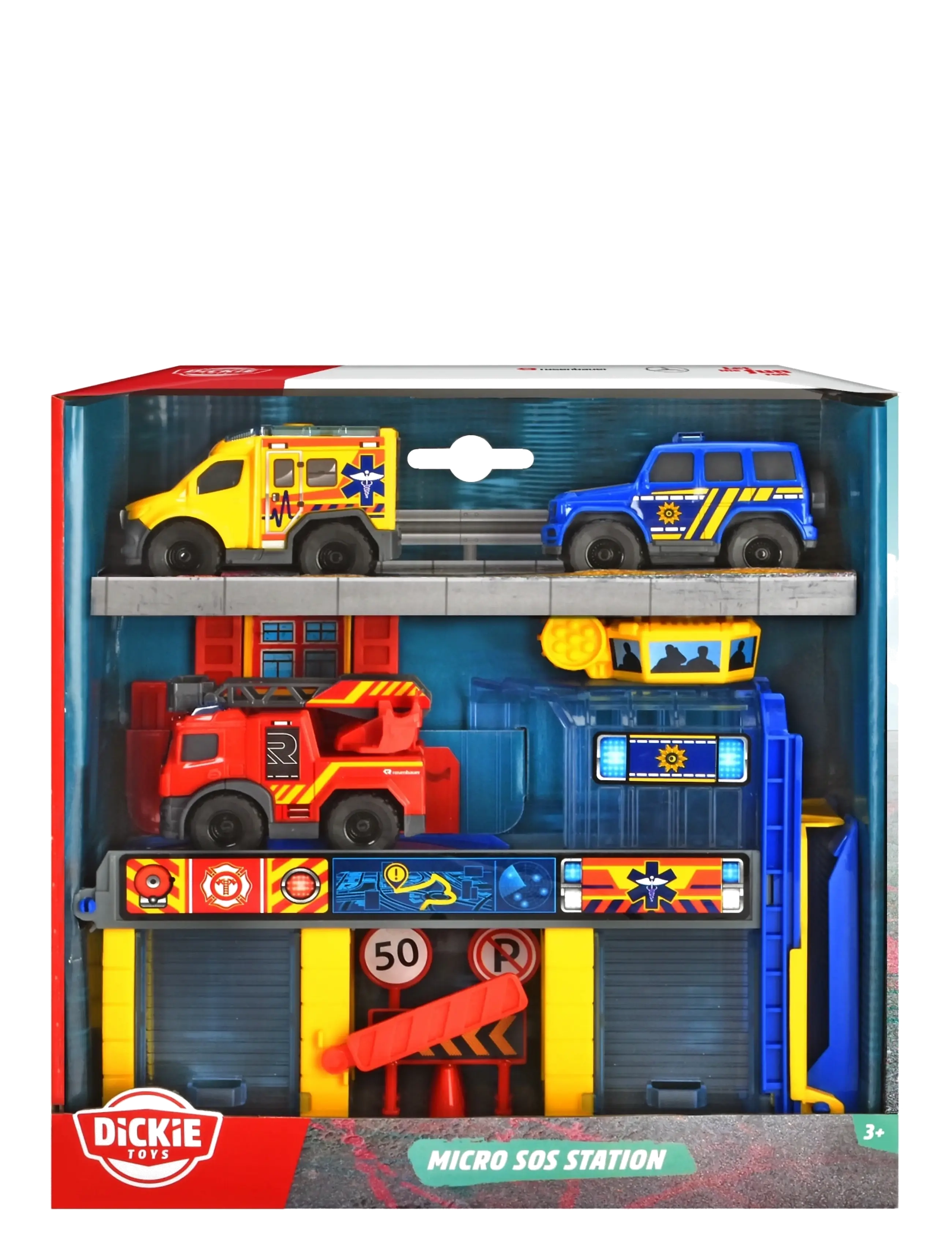 Dickie Toys - Dickie Toys Rescue Station - legesæt - grey - 2
