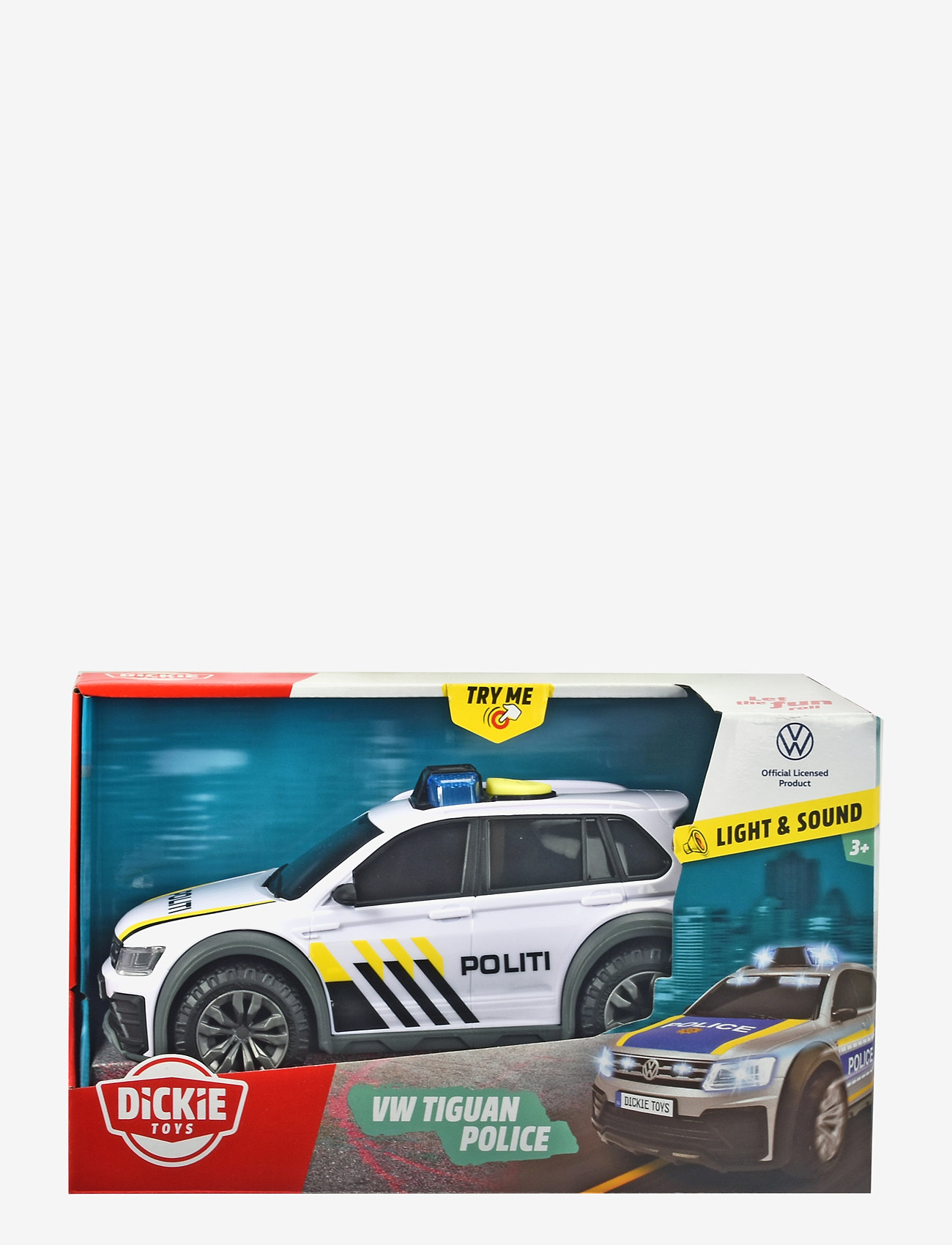 Dickie Toys - Dickie Toys Norsk VW Tiguan R-Line Polisbil - polisbilar - multi coloured - 2