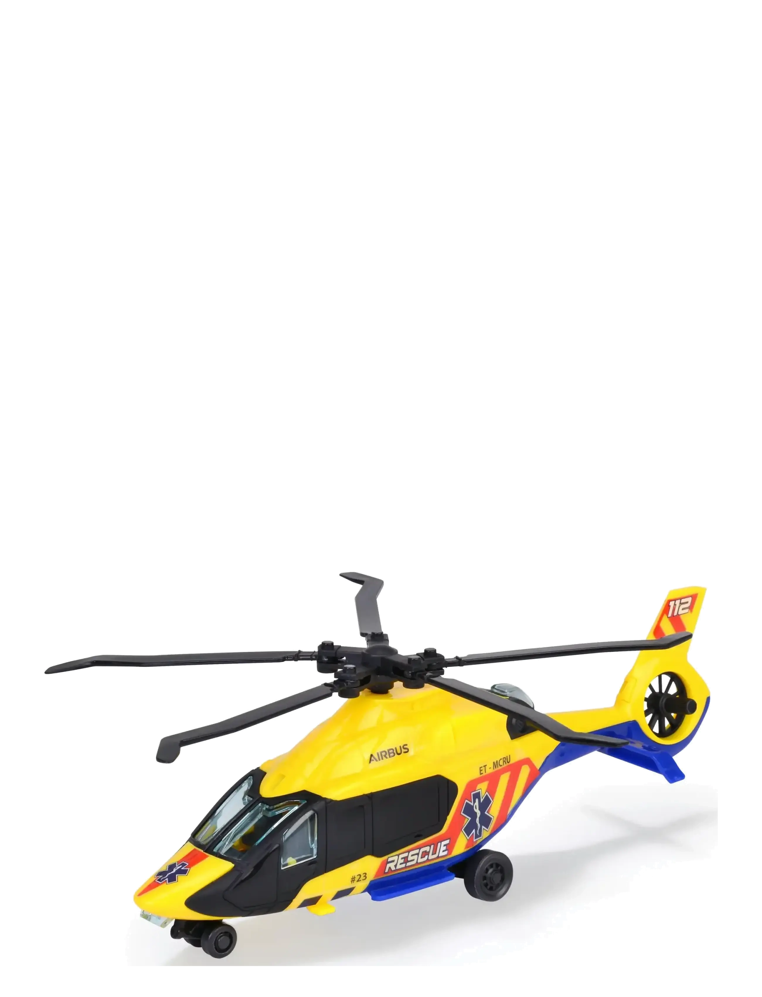 Dickie Toys Airbus H160 Rescue Helicopter - 4 for 3 - YELLOW / yellow