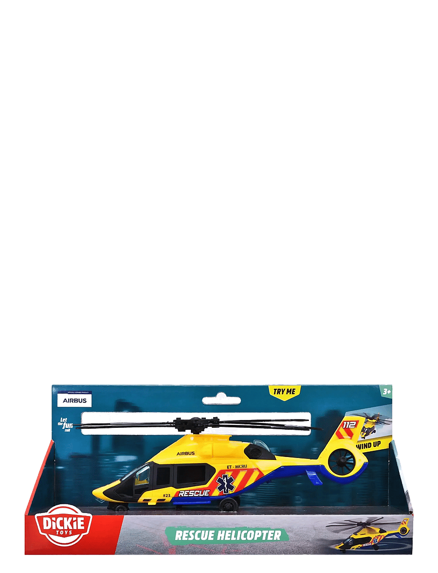 Dickie Toys - Airbus H160 Rescue Helicopter - fly - yellow - 2
