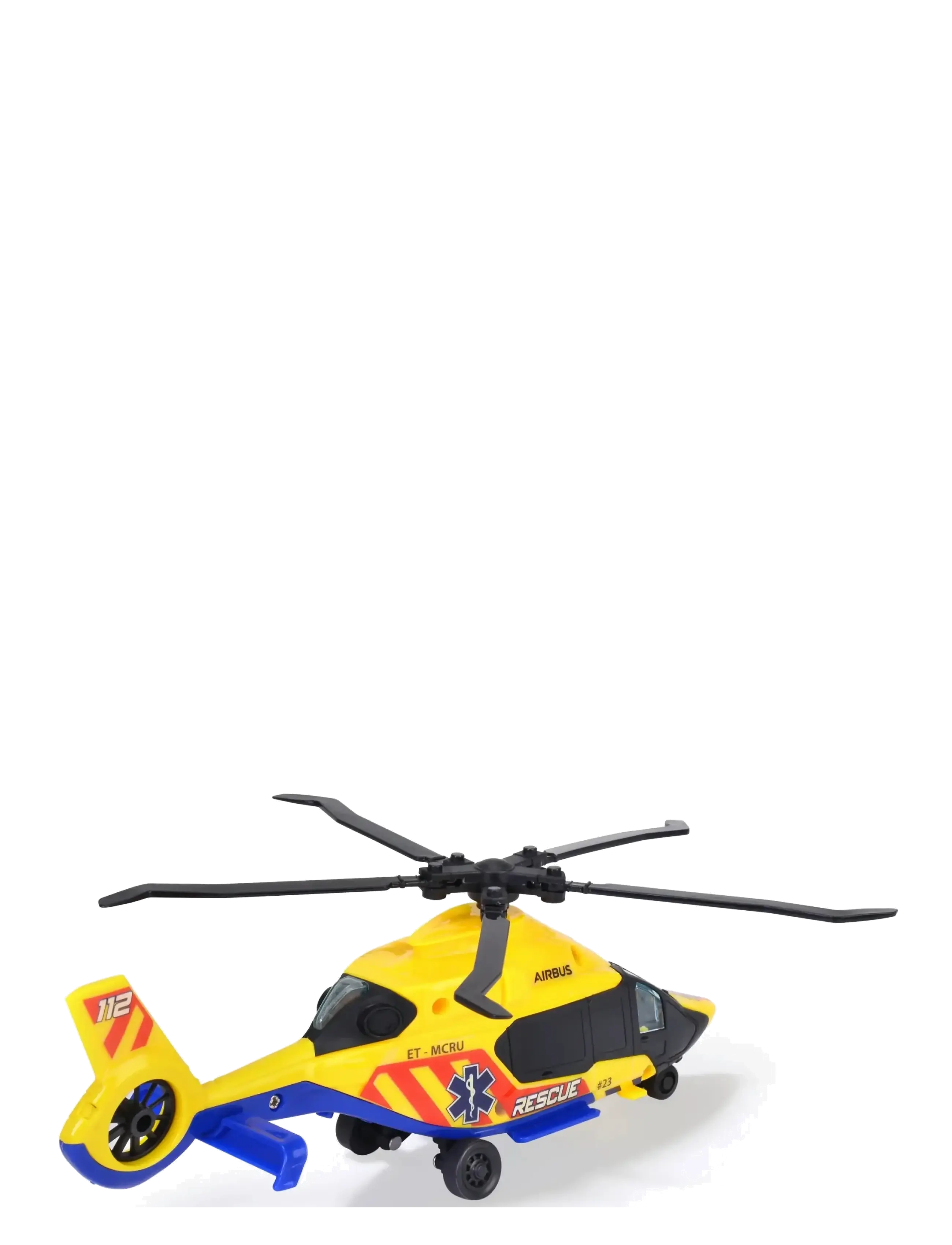 Dickie Toys - Airbus H160 Rescue Helicopter - fly - yellow - 3