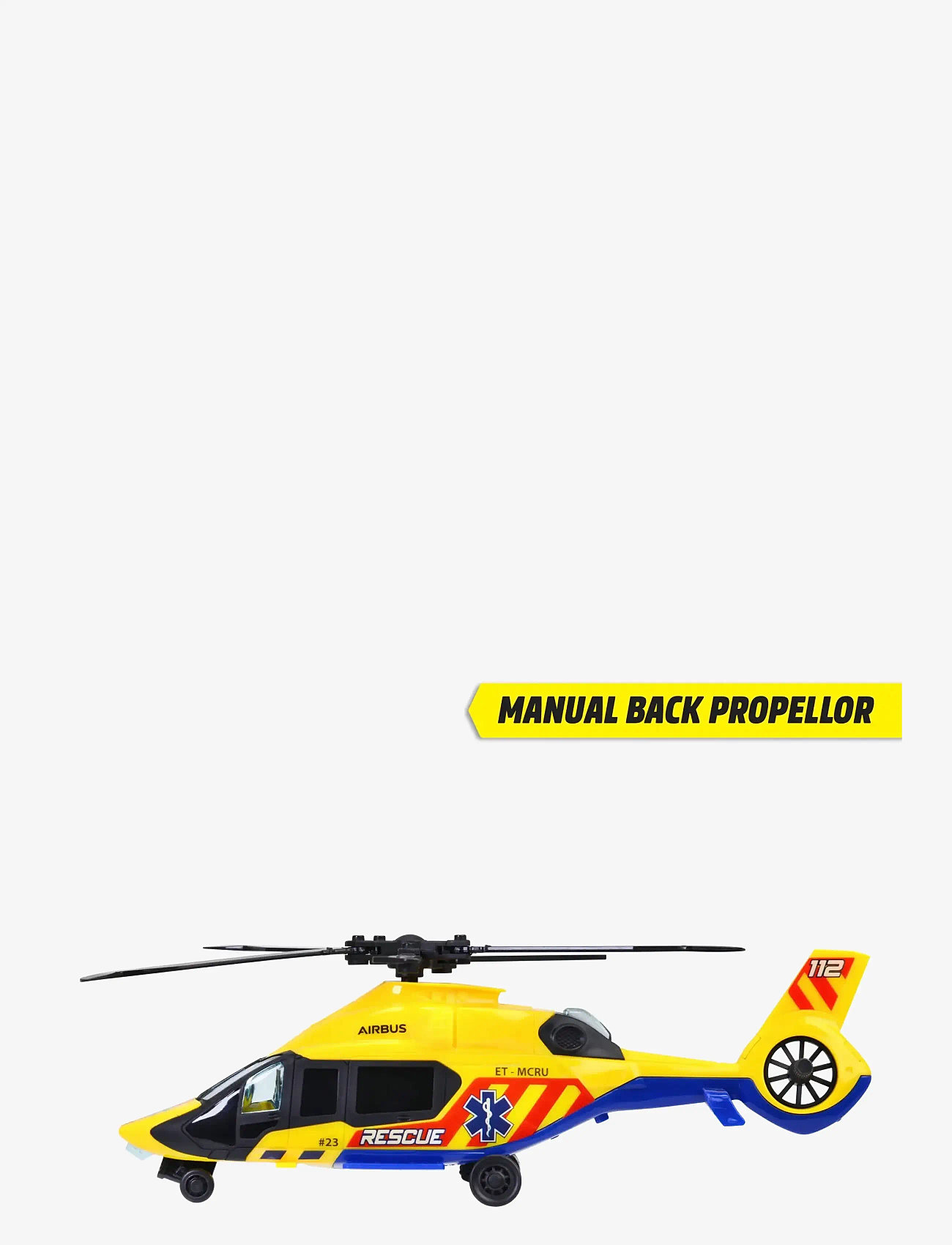 Dickie Toys - Airbus H160 Rescue Helicopter - planes - yellow - 4