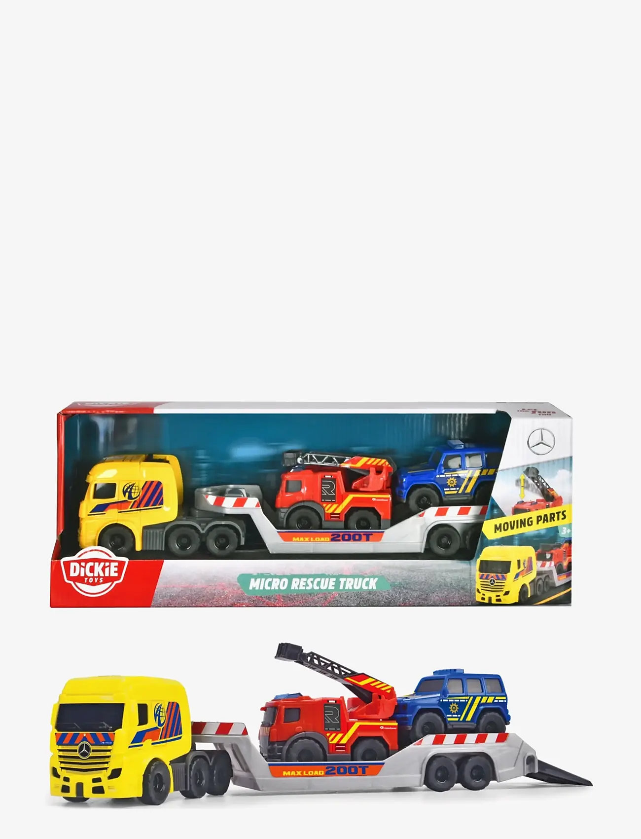 Dickie Toys - Dickie Toys Mercedes Benz Rescue Truck, 32 cm - politsei autod - multi coloured - 2