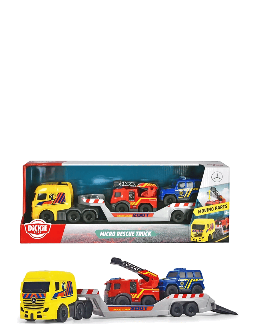 Dickie Toys - Dickie Toys Mercedes Benz Rescue Truck, 32 cm - polizeiautos - multi coloured - 2