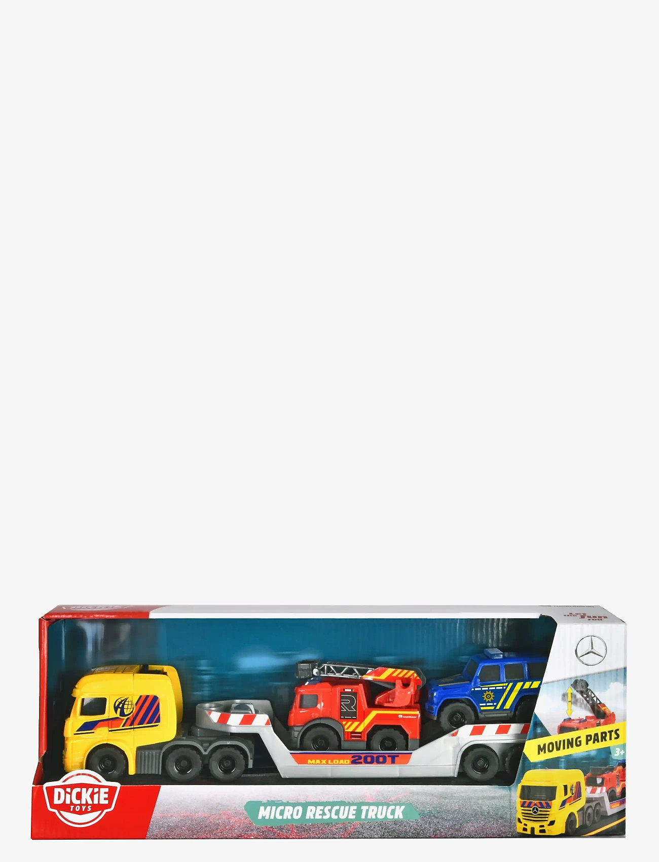 Dickie Toys - Dickie Toys Mercedes Benz Rescue Truck, 32 cm - politsei autod - multi coloured - 3