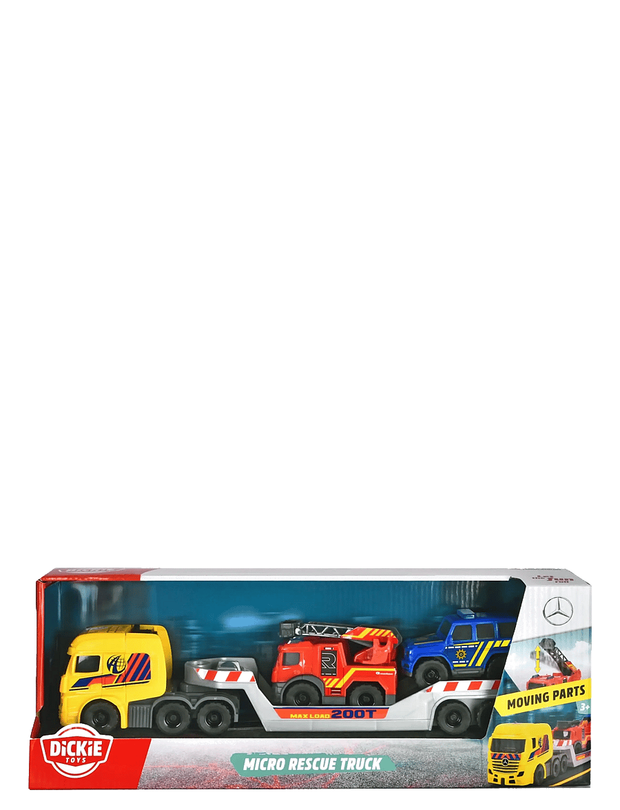 Dickie Toys - Dickie Toys Mercedes Benz Rescue Truck, 32 cm - polizeiautos - multi coloured - 3