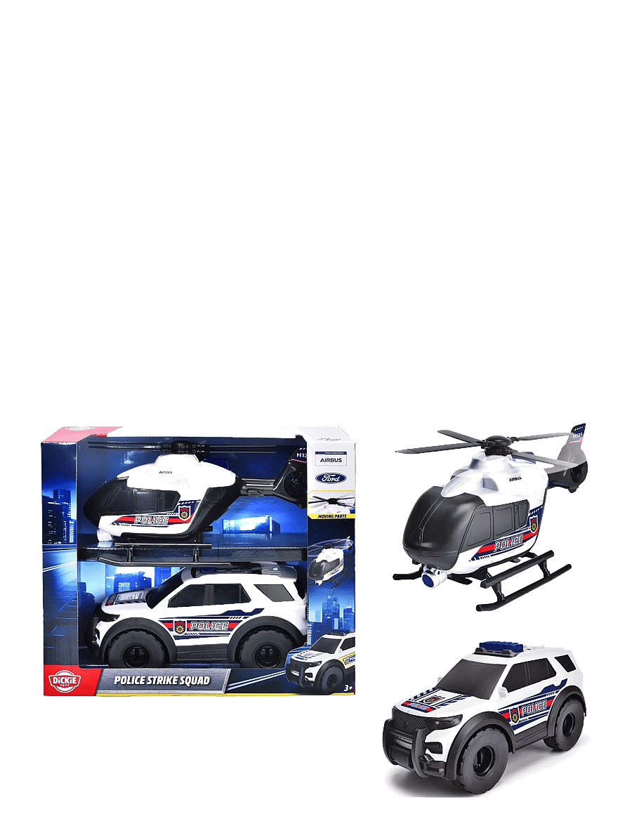 Dickie Toys - Dickie Toys Police Strike Squad - polizeiautos - multi coloured - 0