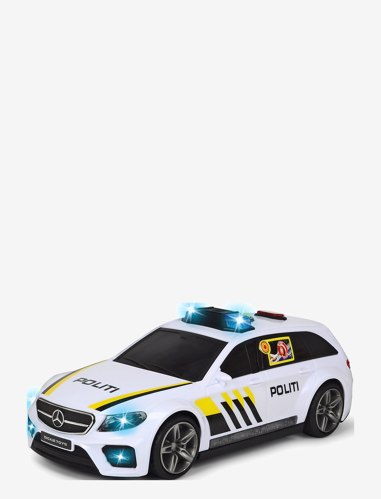 Dickie Toys - Dickie Toys Norsk Mercedes-AMG E43 politibil, 30cm - politibiler - white - 0