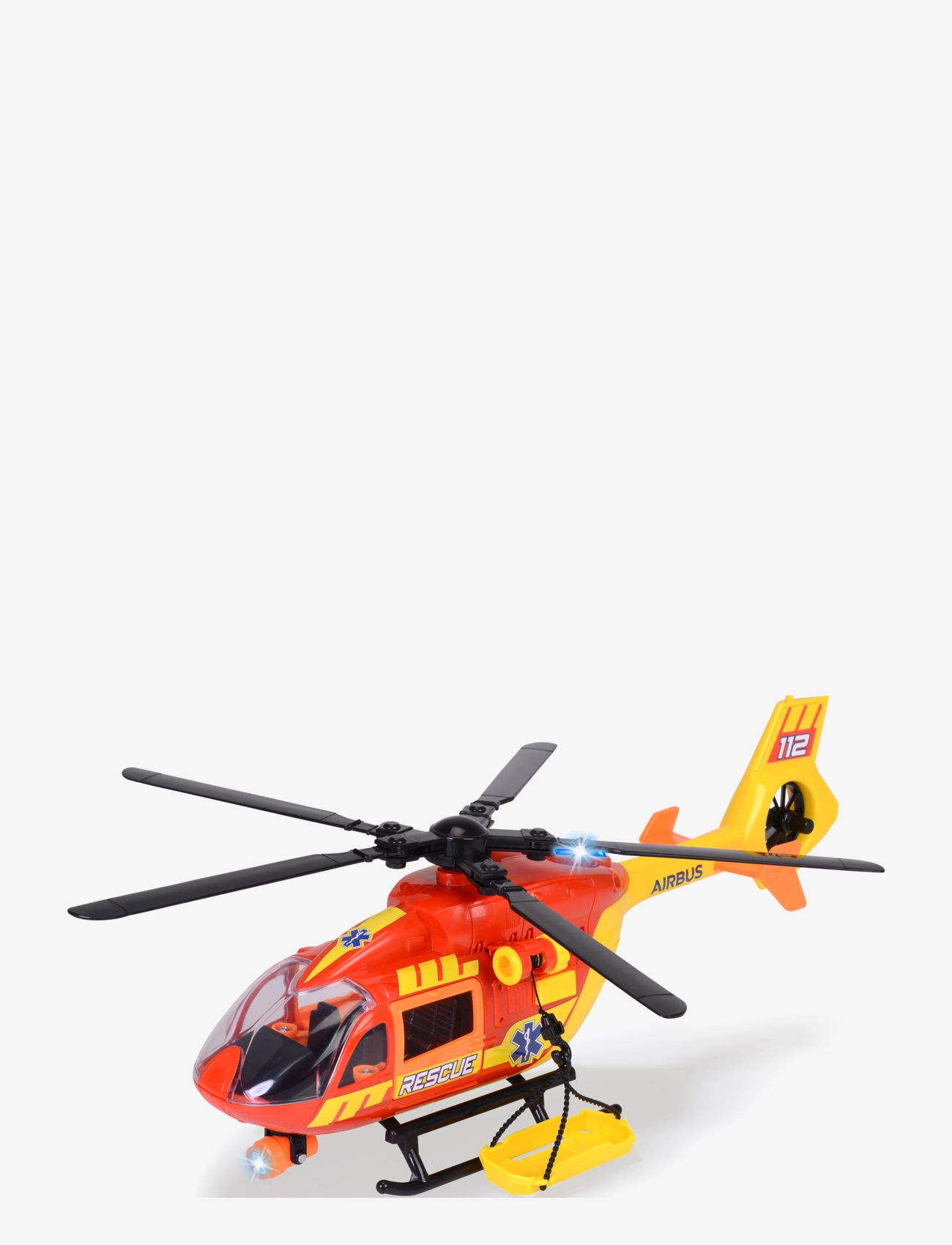 Dickie Spielzeug Ambulance Helicopter, One Size, Toy Vehicles, Rot - Planes, Kinder