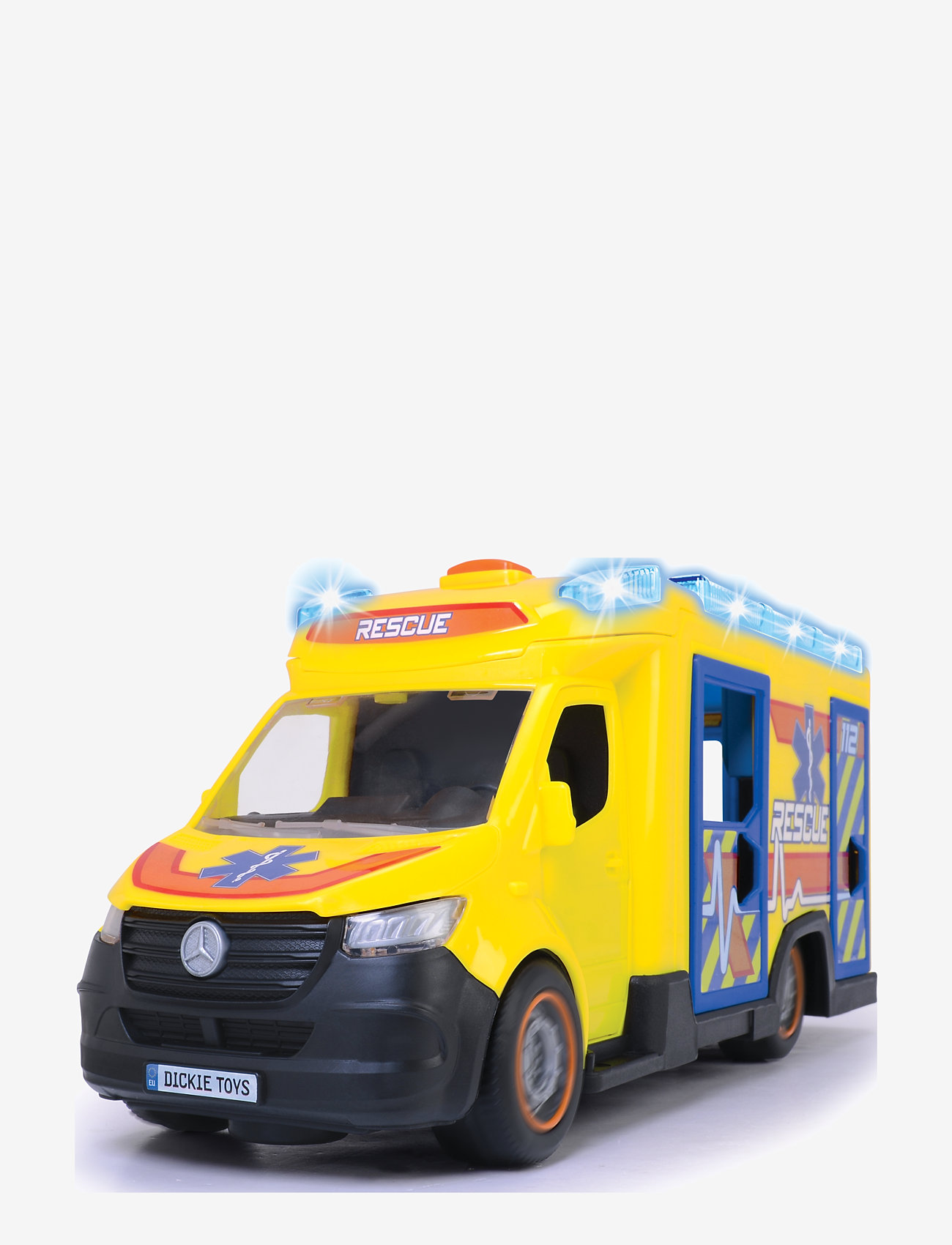 Dickie Toys - Mercedes-Benz Sprinter Rescue - kiirabiautod - yellow - 2