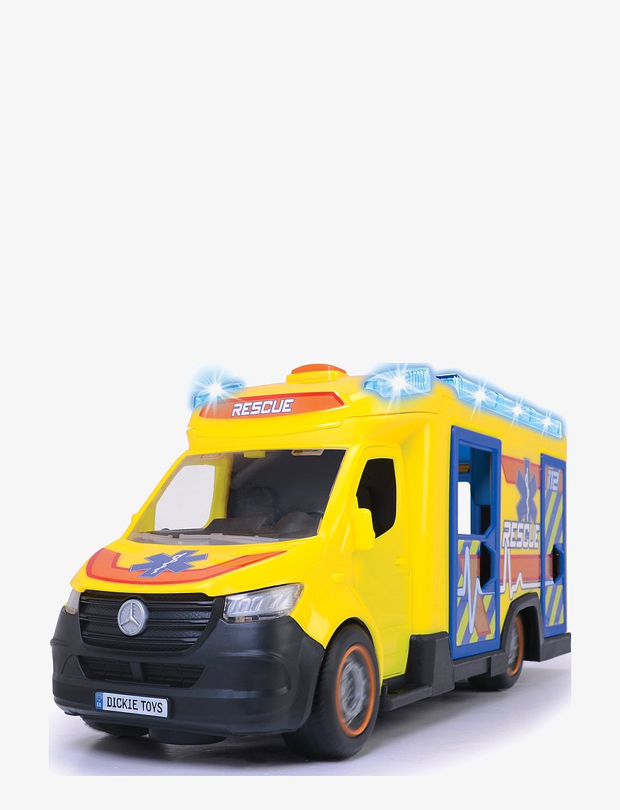 Dickie Toys - Mercedes-Benz Sprinter Rescue - madalaimad hinnad - yellow - 1