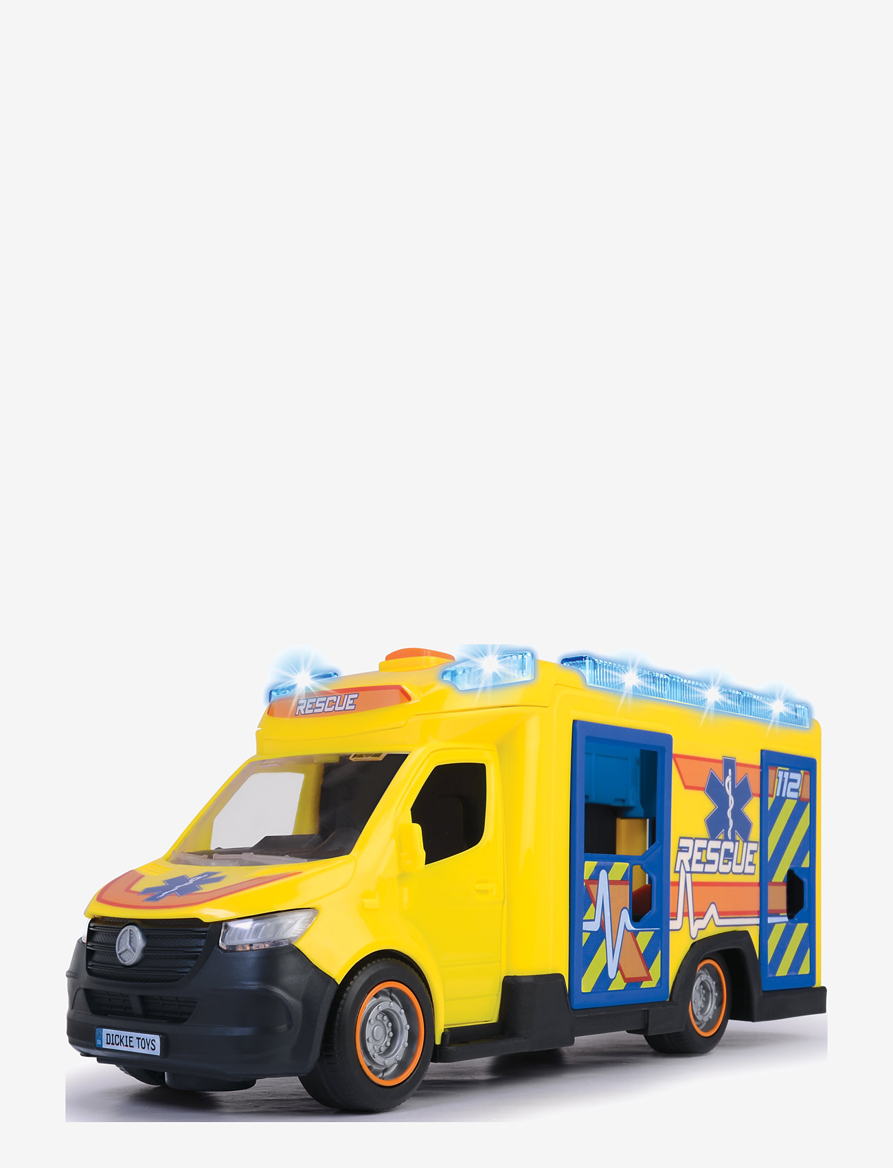 Dickie Toys - Mercedes-Benz Sprinter Rescue - kiirabiautod - yellow - 3