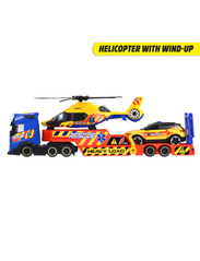 Dickie Toys - Rescue Transporter - lastbiler - yellow - 12
