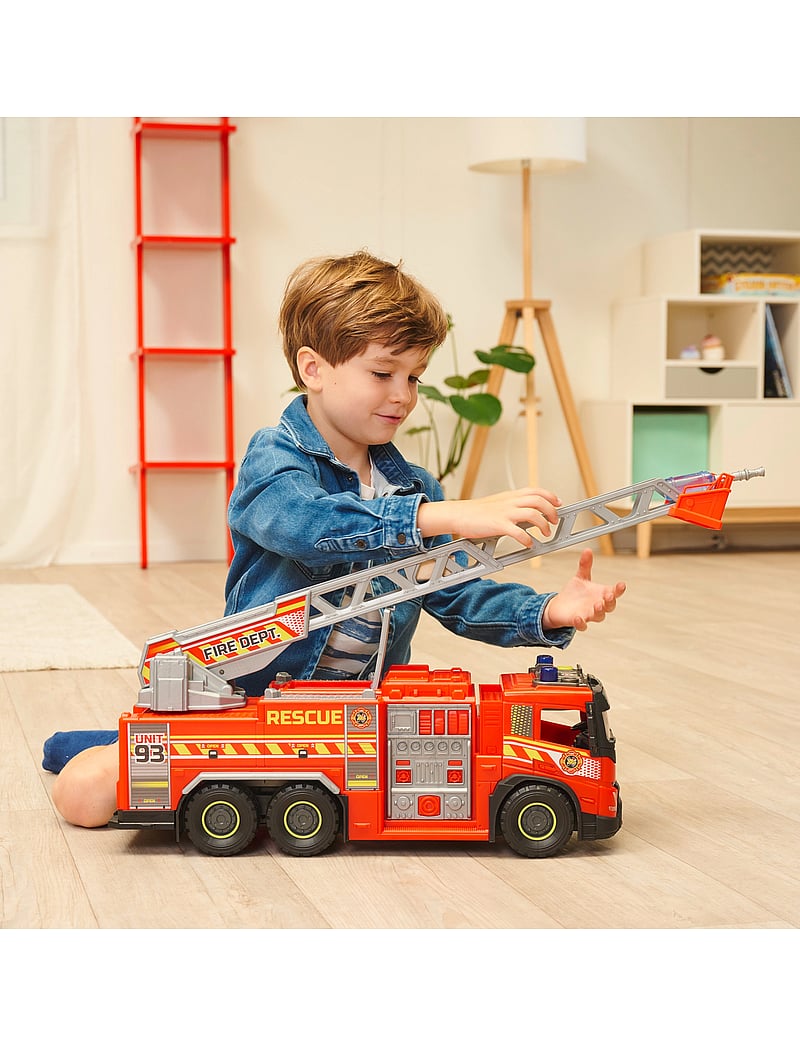 Dickie Toys - Volvo Giant Fire Truck - tuletõrjeautod - red - 0