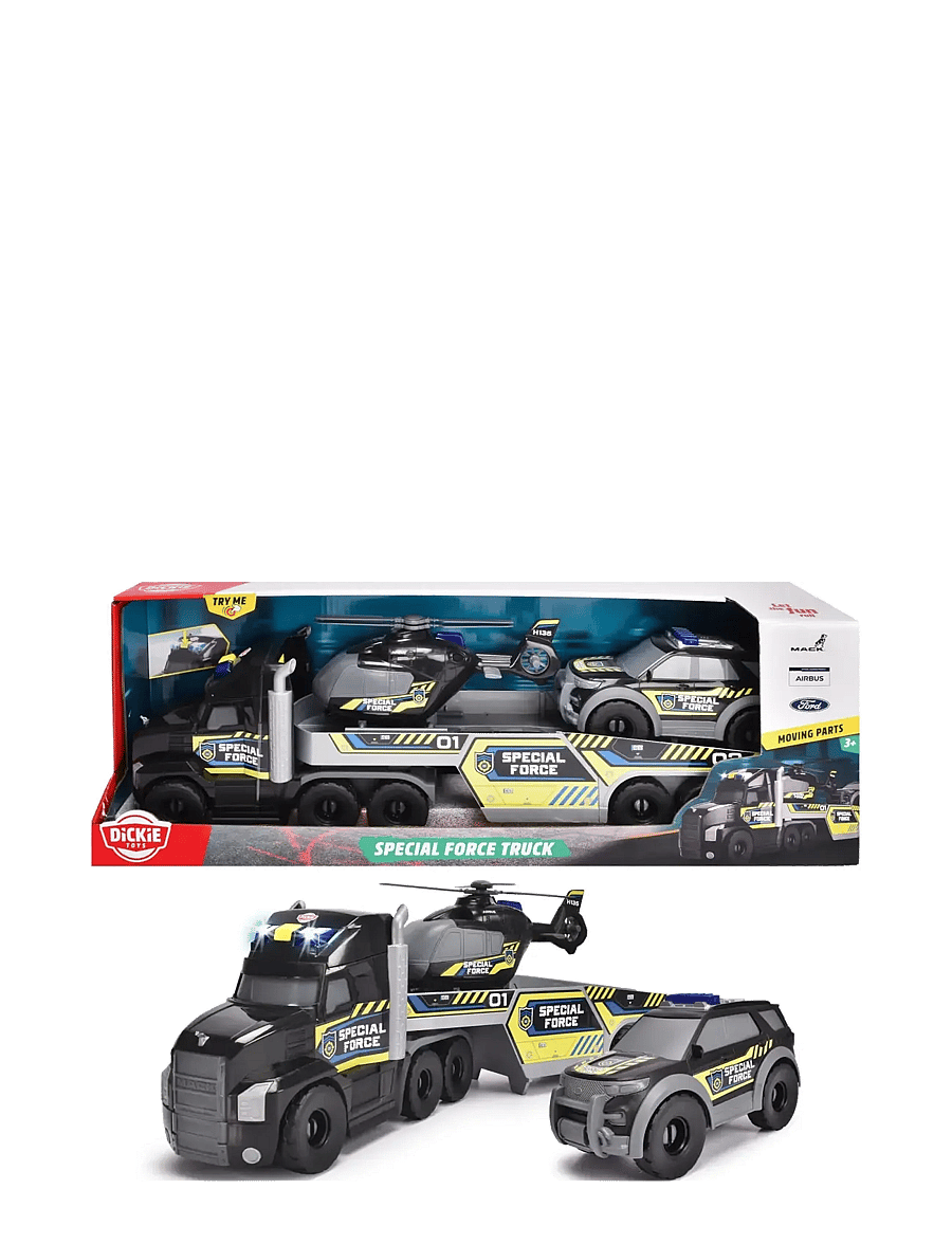 Dickie Toys - Dickie Toys Special Force Truck, 70 cm - toy cars - multicolor - 0