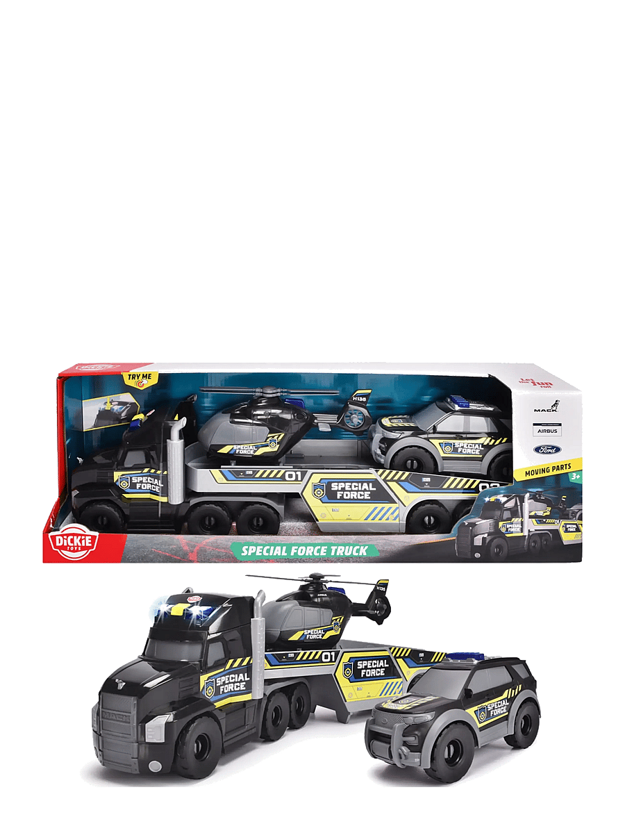 Dickie Toys - Dickie Toys Special Force Truck, 70 cm - toy cars - multicolor - 0