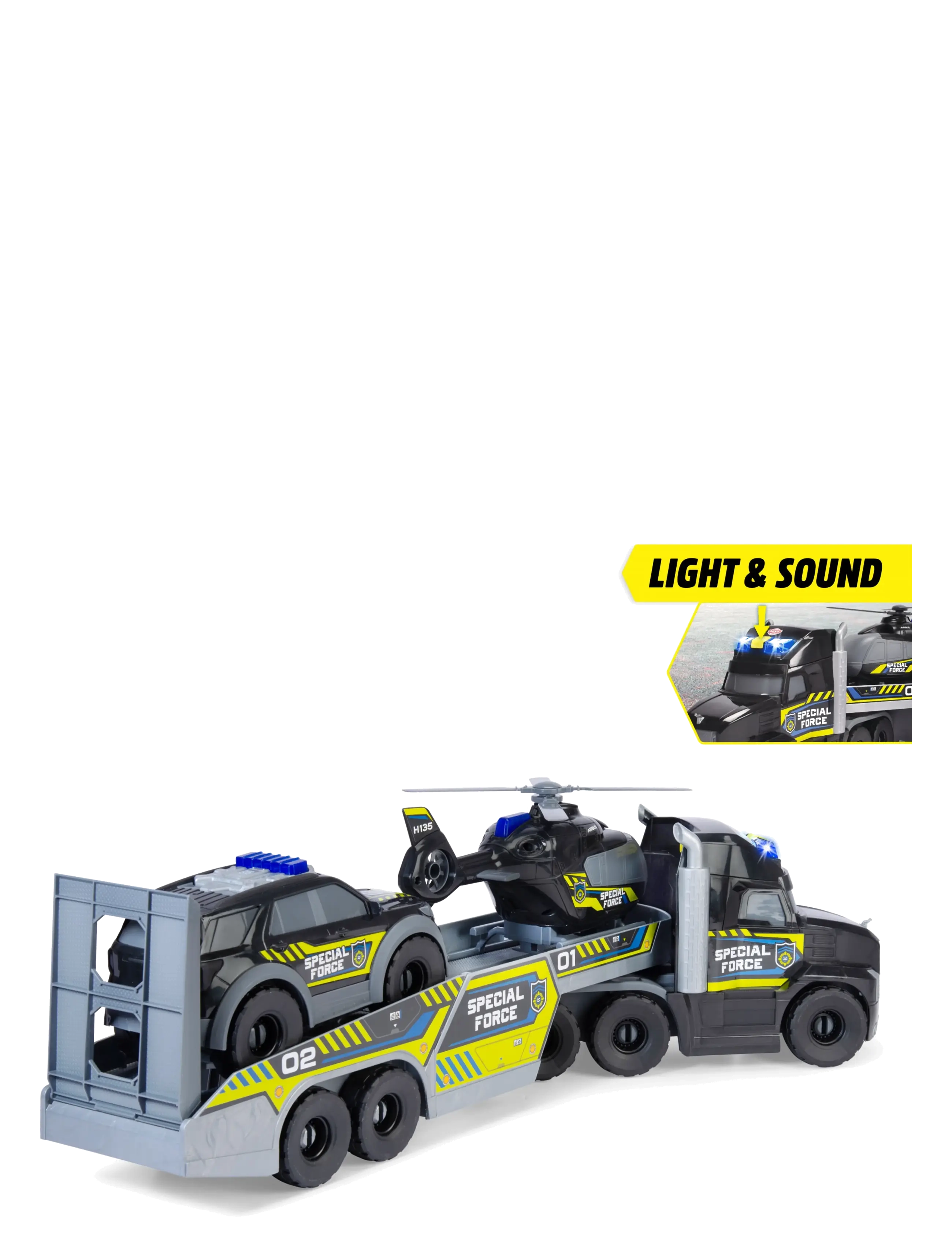 Dickie Toys - Dickie Toys Special Force Truck, 70 cm - toy cars - multicolor - 2