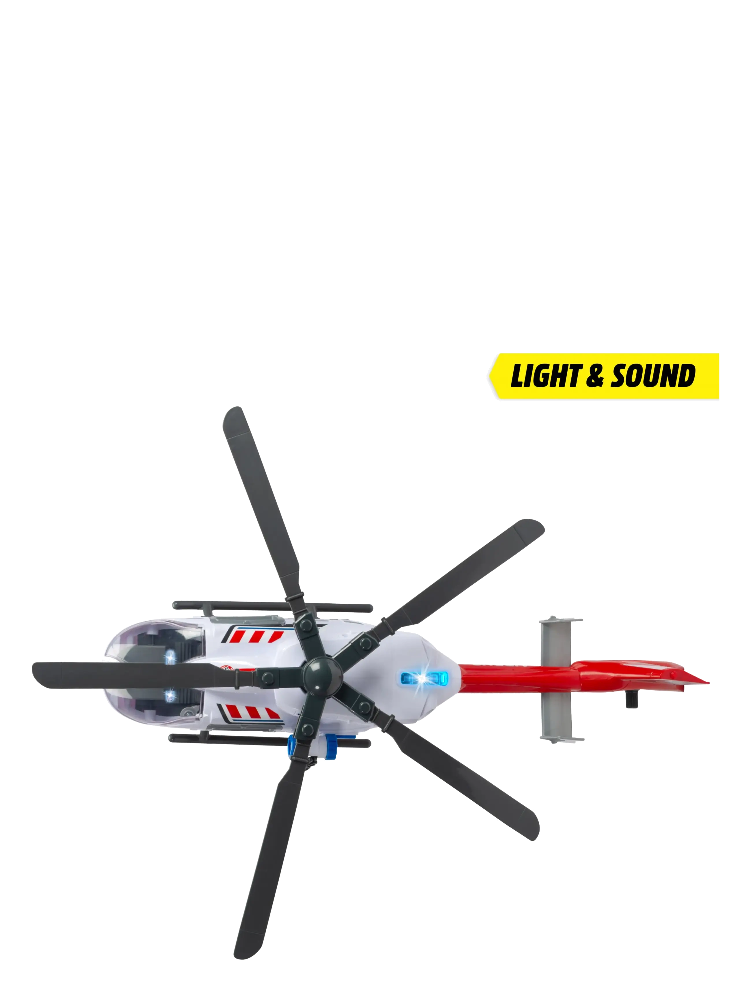 Dickie Toys - Dickie Toys Giant Helicopter Airbus H145, 54 cm - legekøretøjer - red - 4