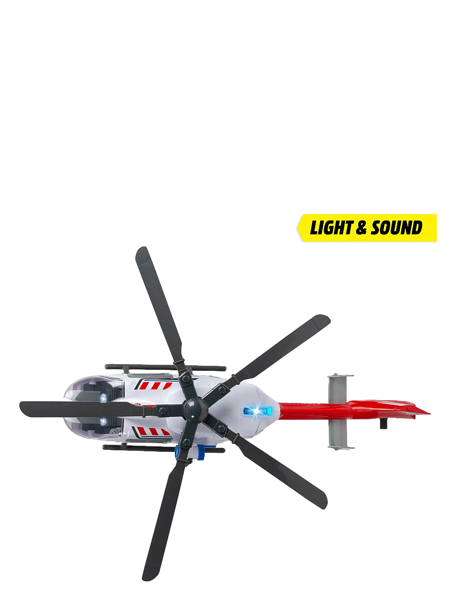 Dickie Toys - Dickie Toys Giant Helicopter Airbus H145, 54 cm - toy vehicles - red - 4