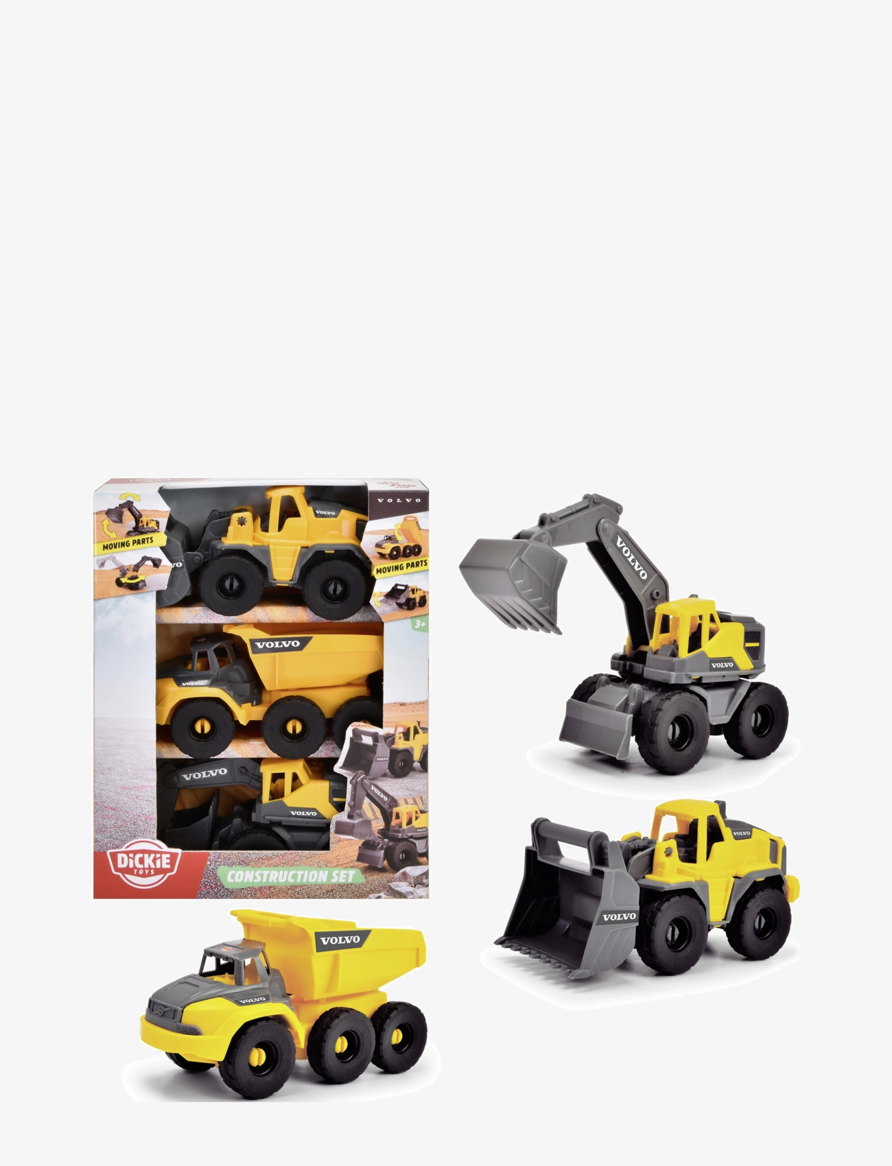 DICKIE Spielzeug Dickie Spielzeug Volvo Construction Set Patterned - One Size - Kinder