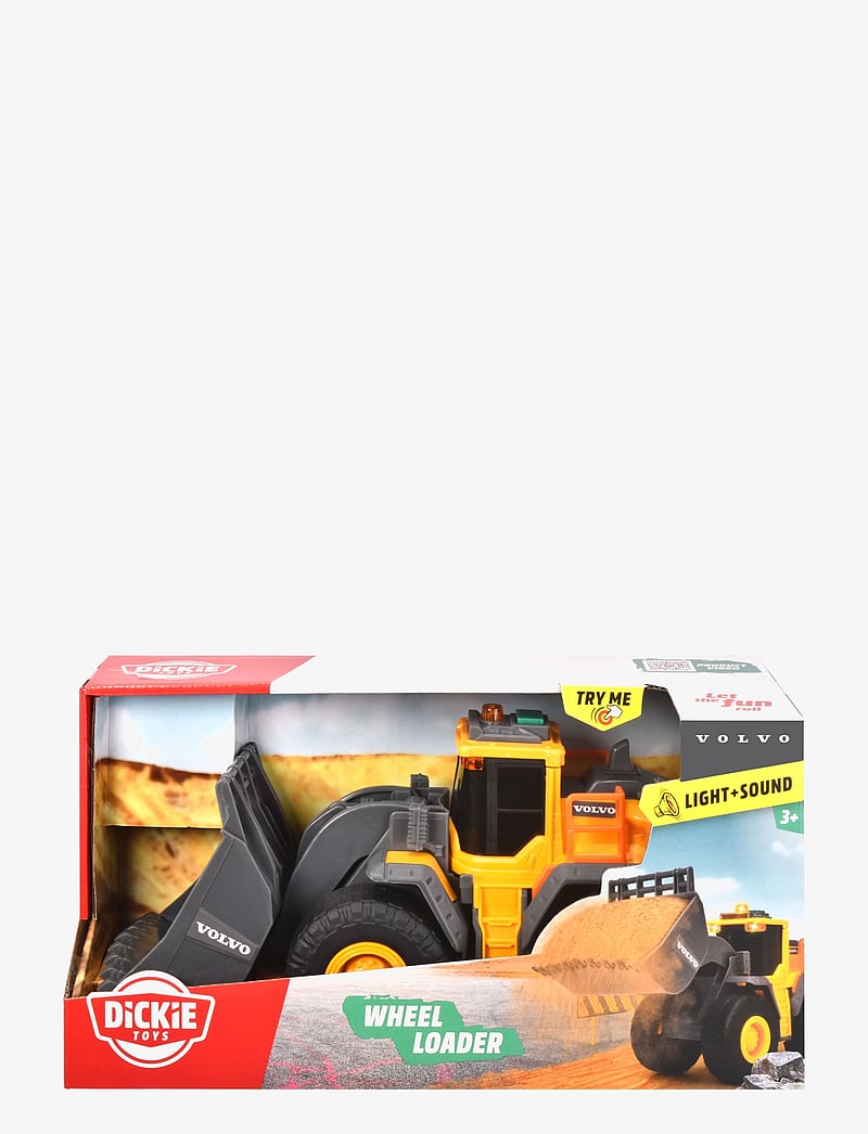 Dickie Toys - Dickie Toys Volvo Wheel Loader - tuletõrjeautod - orange - 3