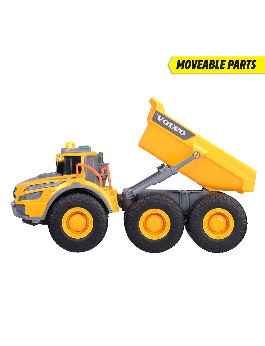 Dickie Toys - Dickie Toys Volvo Articulated Hauler - baufahrzeuge - multi coloured - 5