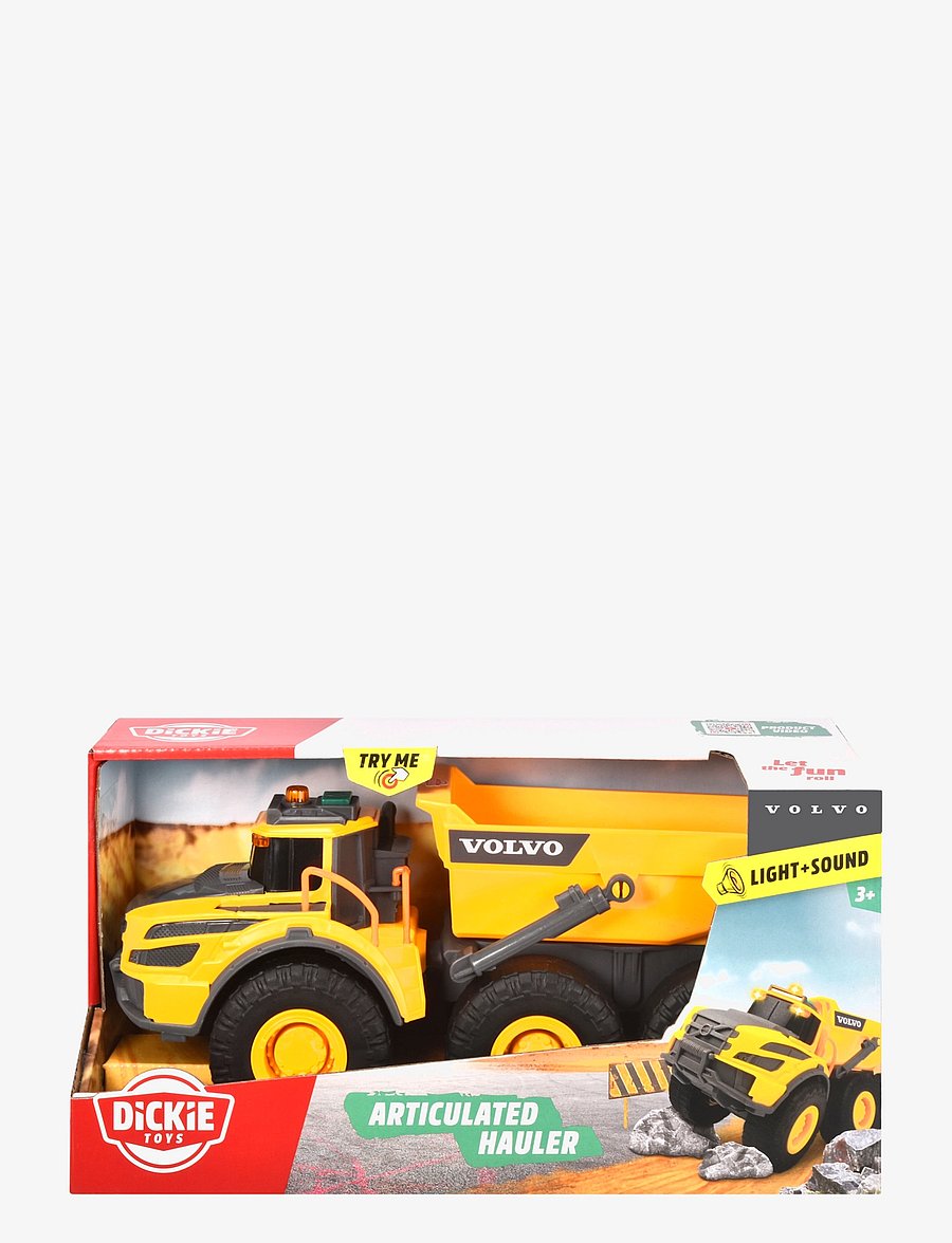 Dickie Toys - Dickie Toys Volvo Articulated Hauler - baufahrzeuge - multi coloured - 3