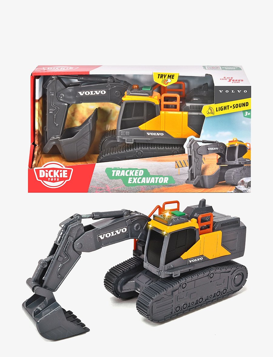 Dickie Toys - Dickie Toys Volvo Tracked Excavator - ehitusautod - multi coloured - 2
