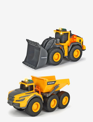 Dickie Toys - Volvo Construction Twinpack - rakennusautot - yellow - 1