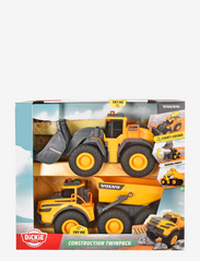Dickie Toys - Volvo Construction Twinpack - byggekøretøjer - yellow - 8