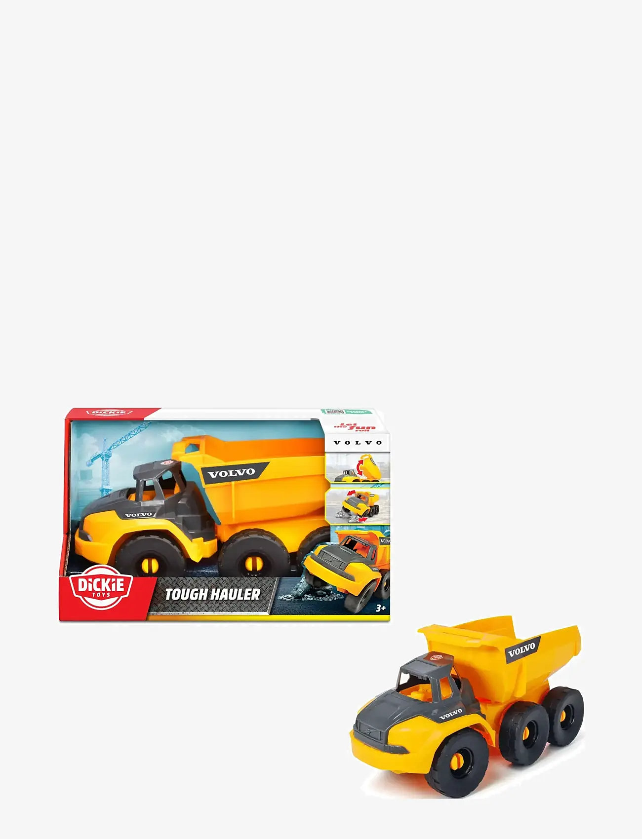 Dickie Toys - Volvo Tough Hauler - baufahrzeuge - multi coloured - 0