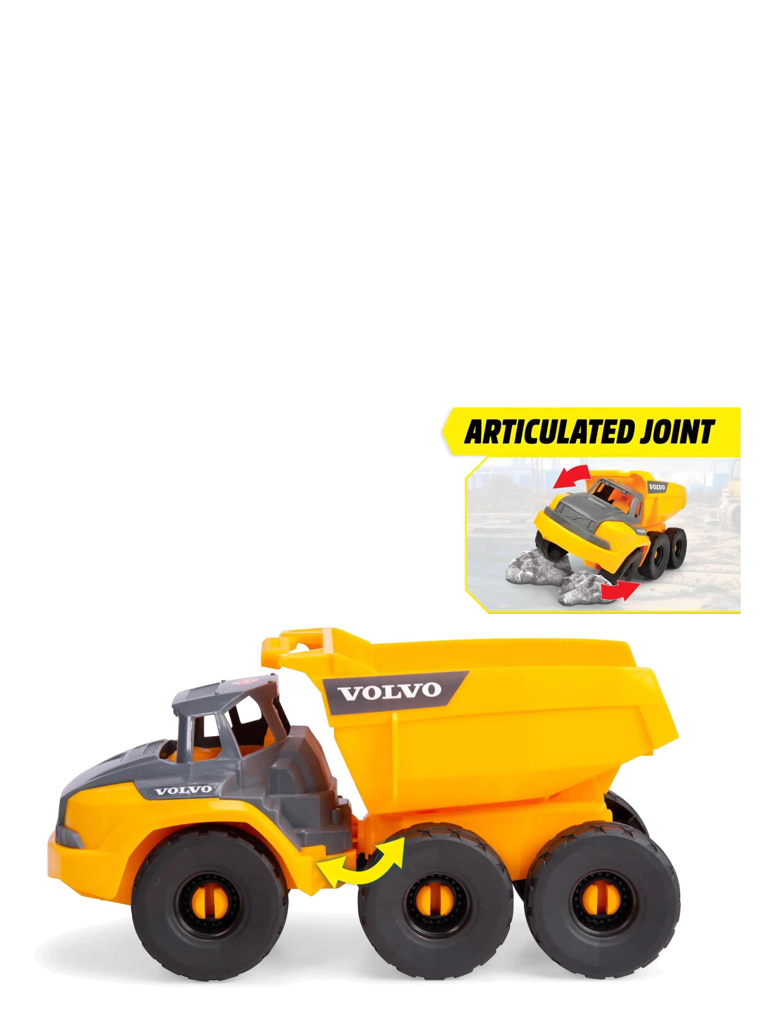 Dickie Toys - Volvo Tough Hauler - baufahrzeuge - multi coloured - 4