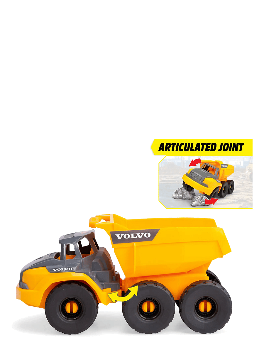 Dickie Toys - Volvo Tough Hauler - baufahrzeuge - multi coloured - 4