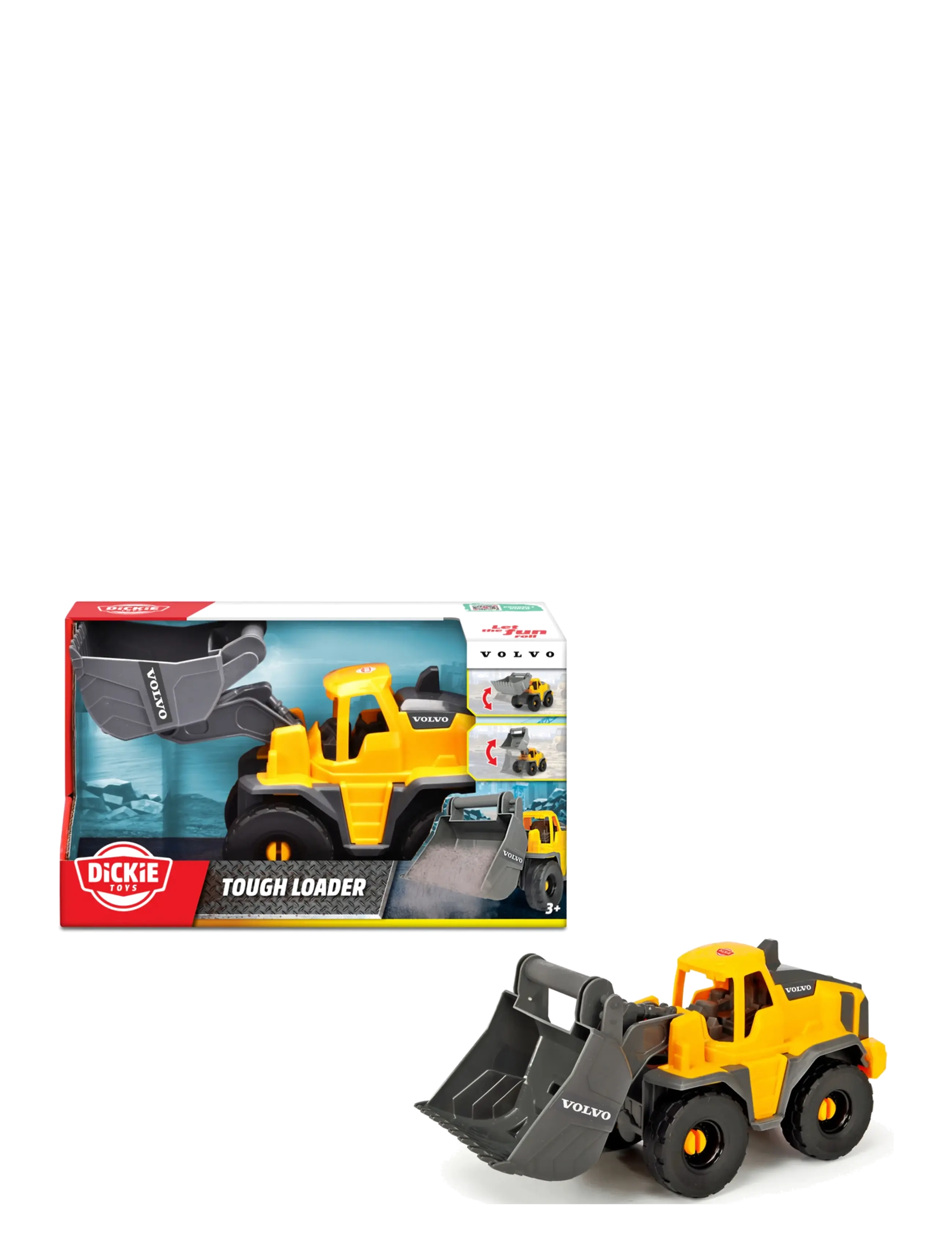 Dickie Toys Volvo Tough Loader - Baufahrzeuge - MULTI COLOURED / multi