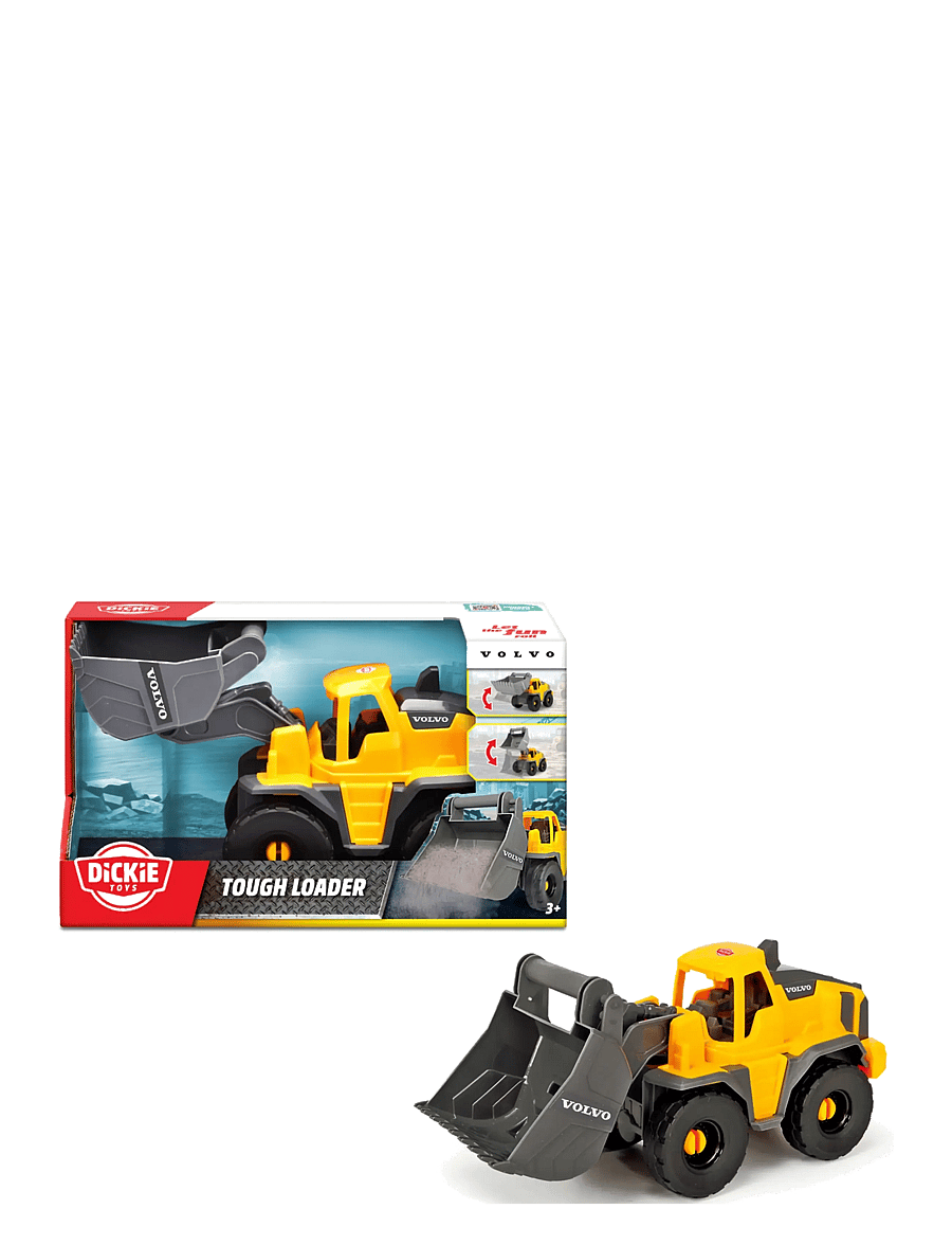 Dickie Toys - Volvo Tough Loader - baufahrzeuge - multi coloured - 0
