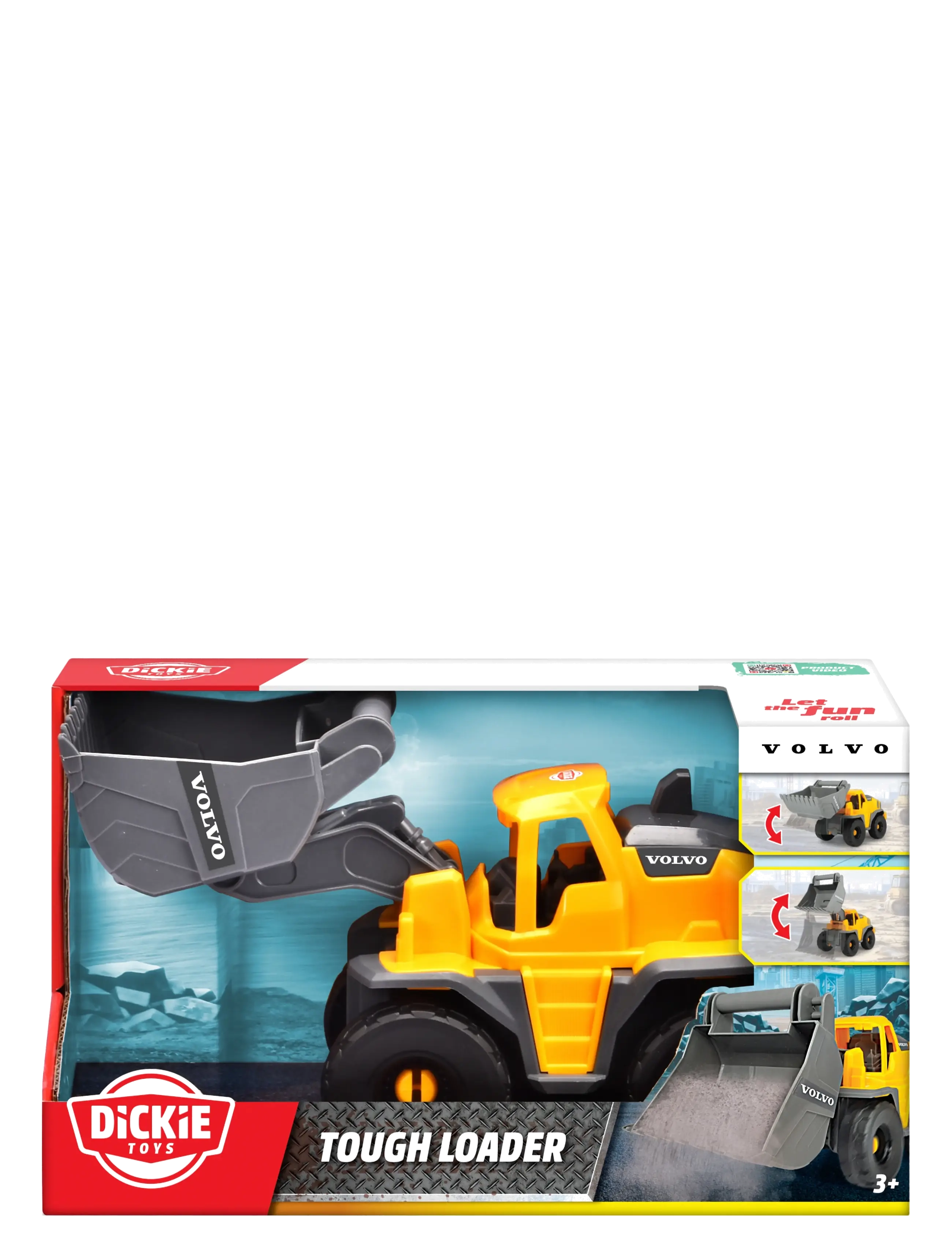 Dickie Toys - Volvo Tough Loader - baufahrzeuge - multi coloured - 2