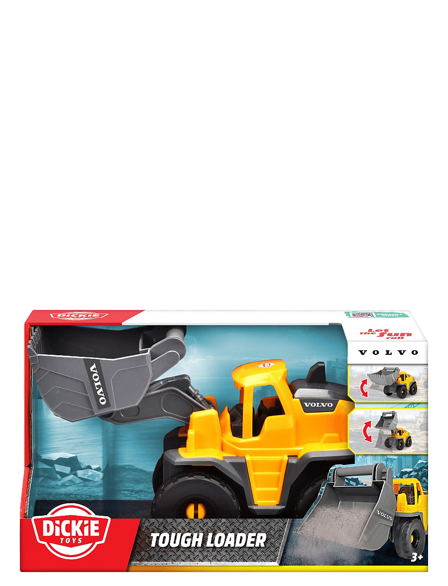 Dickie Toys - Volvo Tough Loader - baufahrzeuge - multi coloured - 2